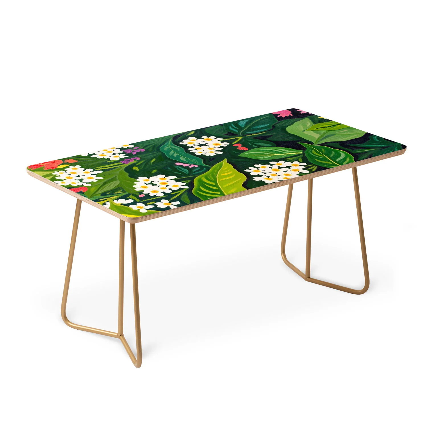 83 Oranges Beneath The Jungle Canopy Coffee Table - Image 3