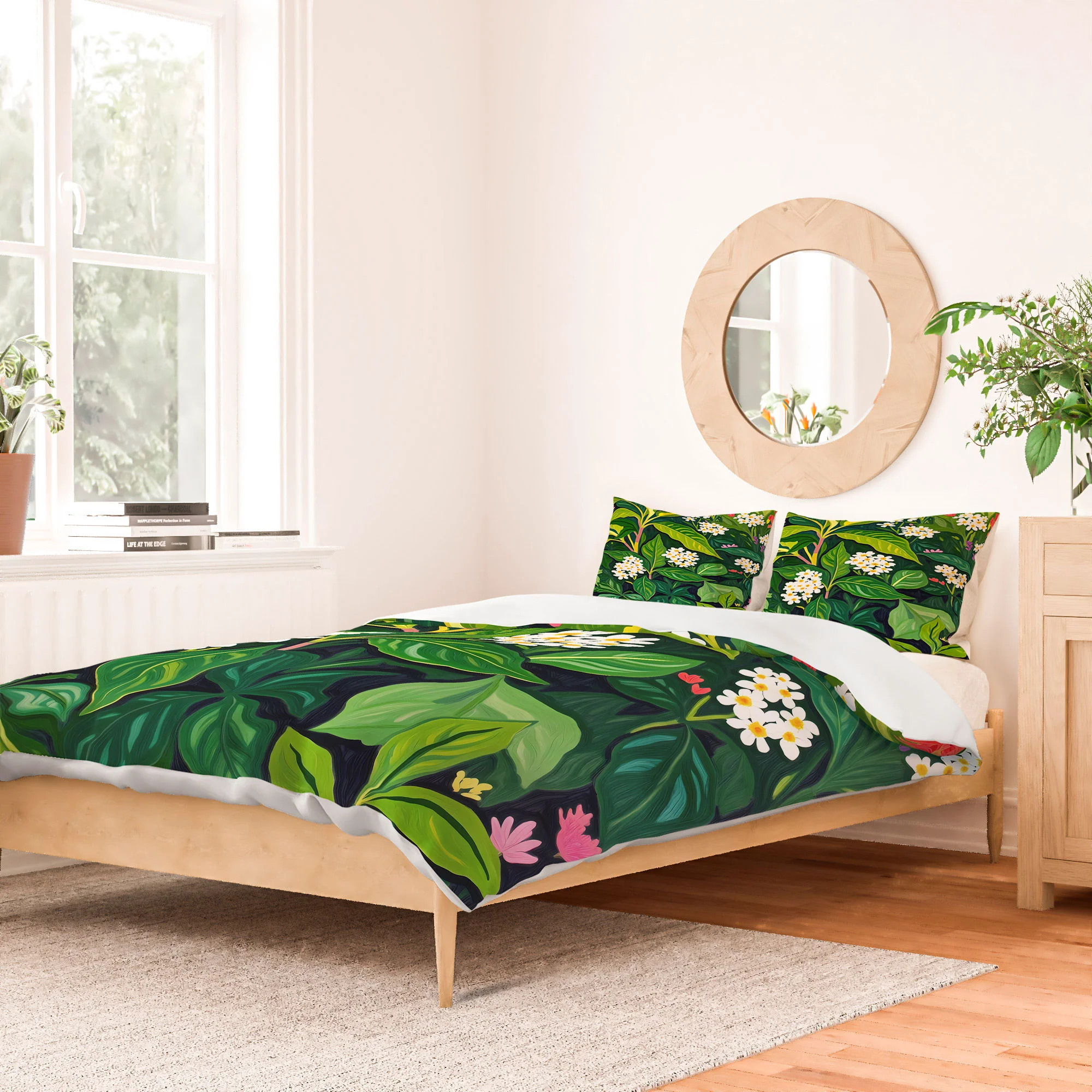 83 Oranges Beneath The Jungle Canopy Duvet Cover - Image 34