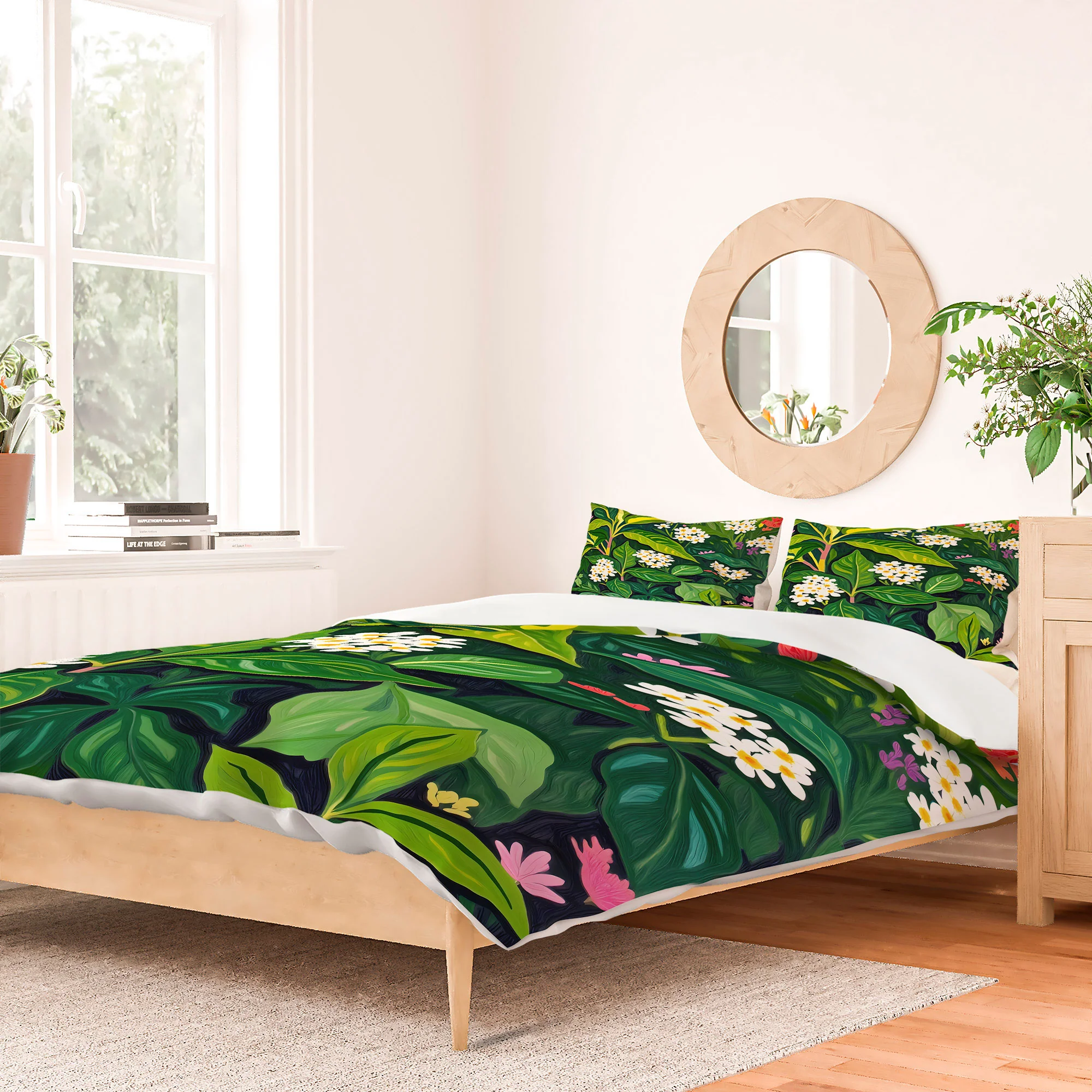 83 Oranges Beneath The Jungle Canopy Duvet Cover - Image 38