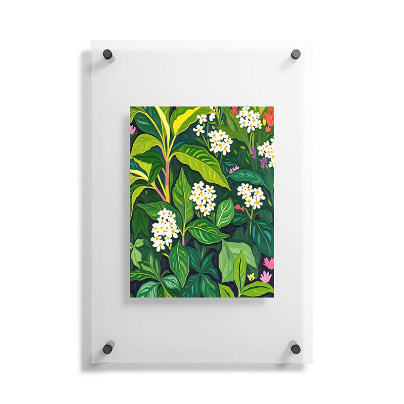 83 Oranges Beneath The Jungle Canopy Floating Acrylic Print - Image 17