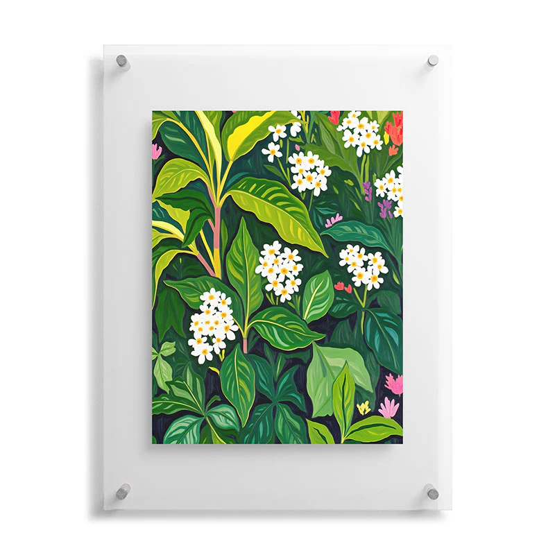 83 Oranges Beneath The Jungle Canopy Floating Acrylic Print - Image 21