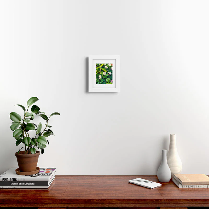 83 Oranges Beneath The Jungle Canopy Framed Art Print - Image 14