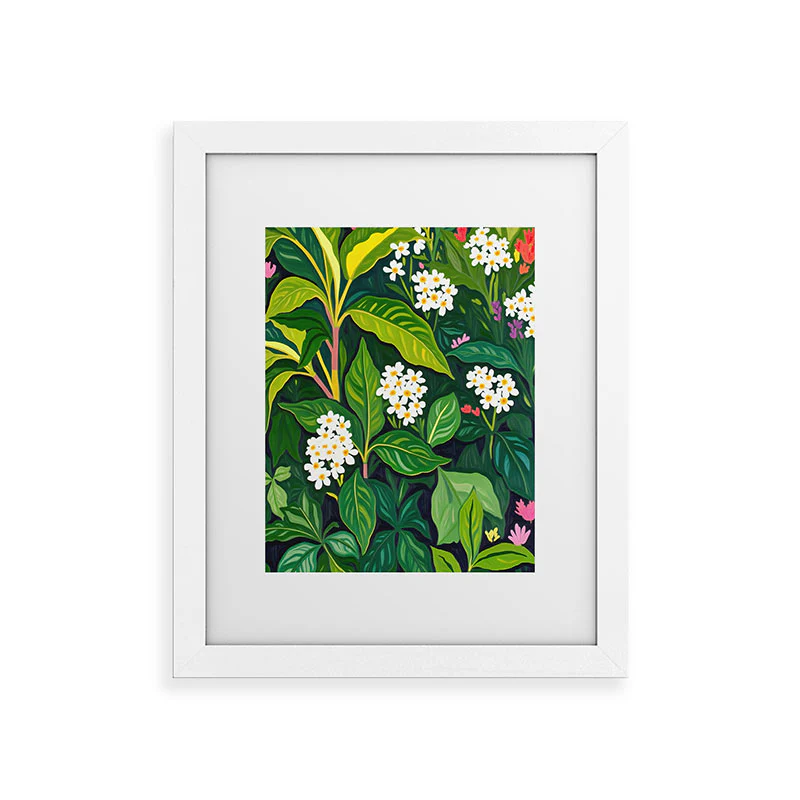 83 Oranges Beneath The Jungle Canopy Framed Art Print - Image 15