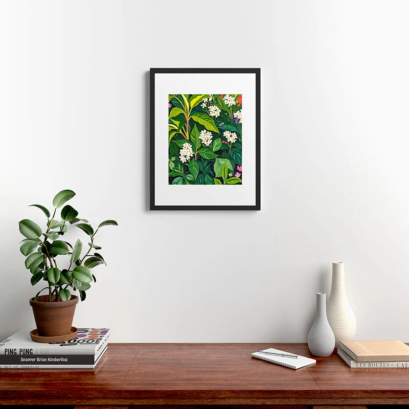 83 Oranges Beneath The Jungle Canopy Framed Art Print - Image 34