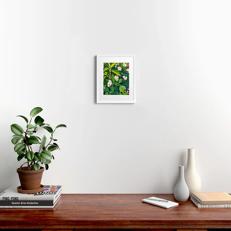 83 Oranges Beneath The Jungle Canopy Framed Art Print - Image 40