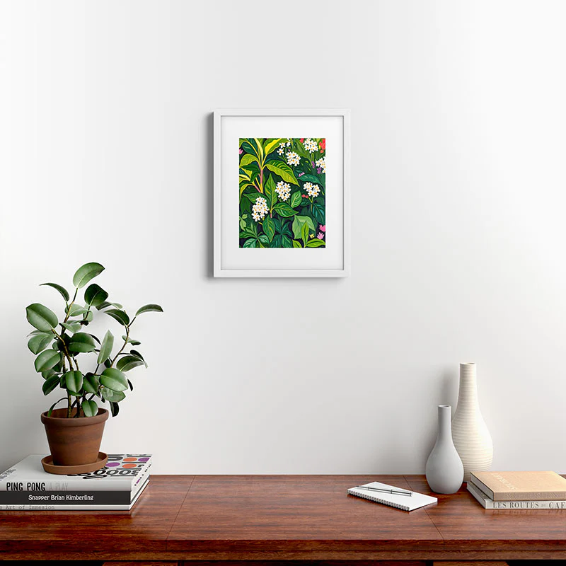 83 Oranges Beneath The Jungle Canopy Framed Art Print - Image 44