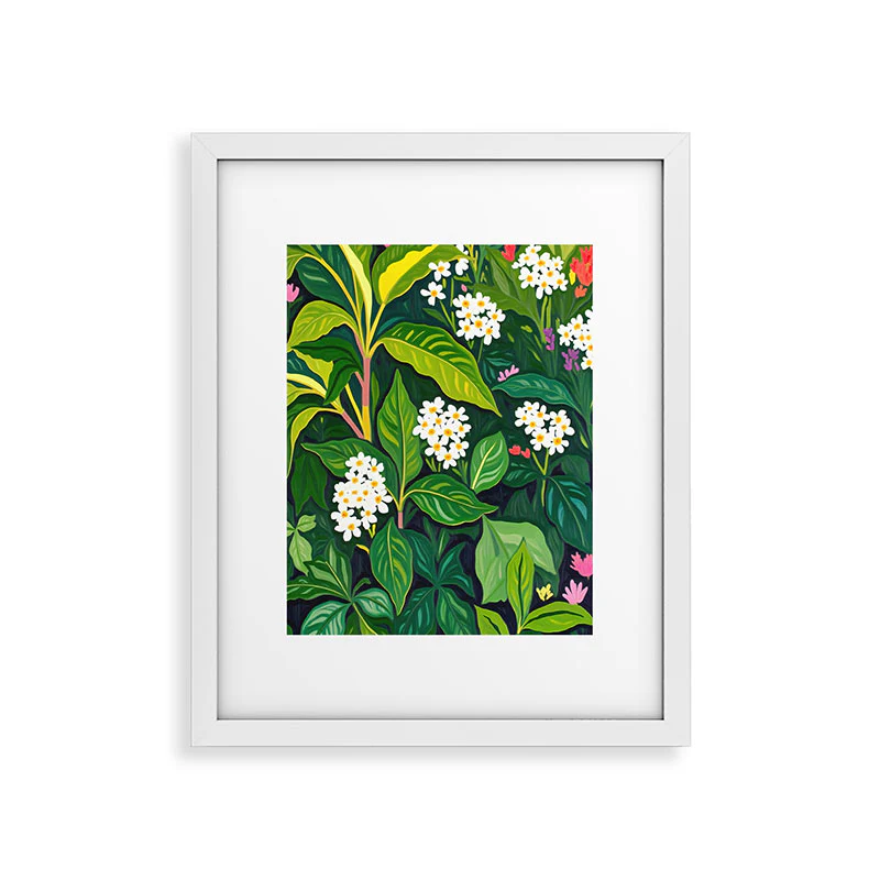 83 Oranges Beneath The Jungle Canopy Framed Art Print - Image 45