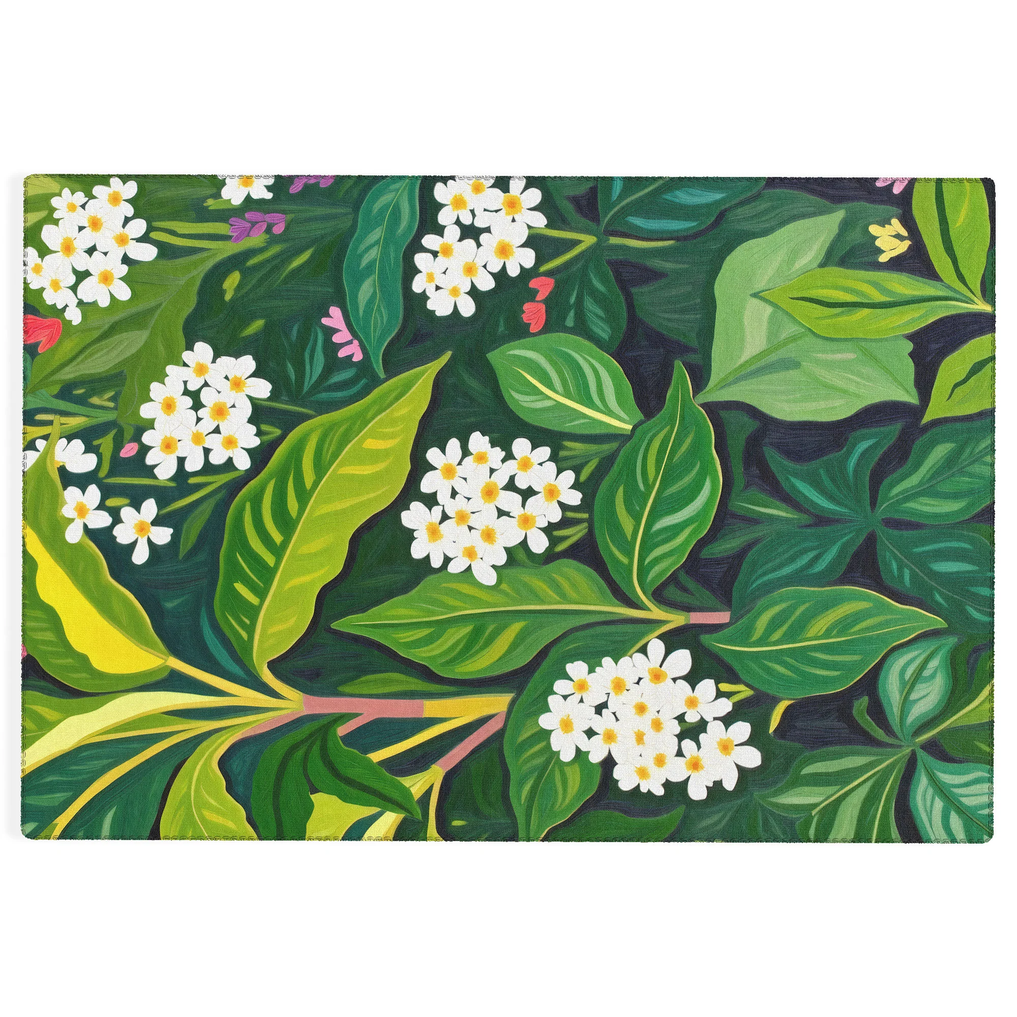 83 Oranges Beneath The Jungle Canopy Outdoor Rug - Image 4