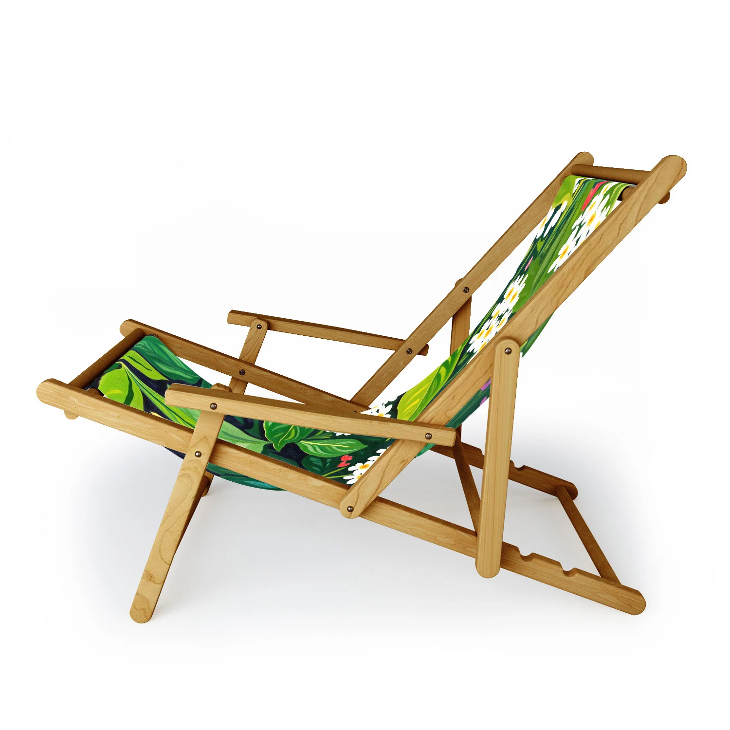 83 Oranges Beneath The Jungle Canopy Sling Chair - Image 2