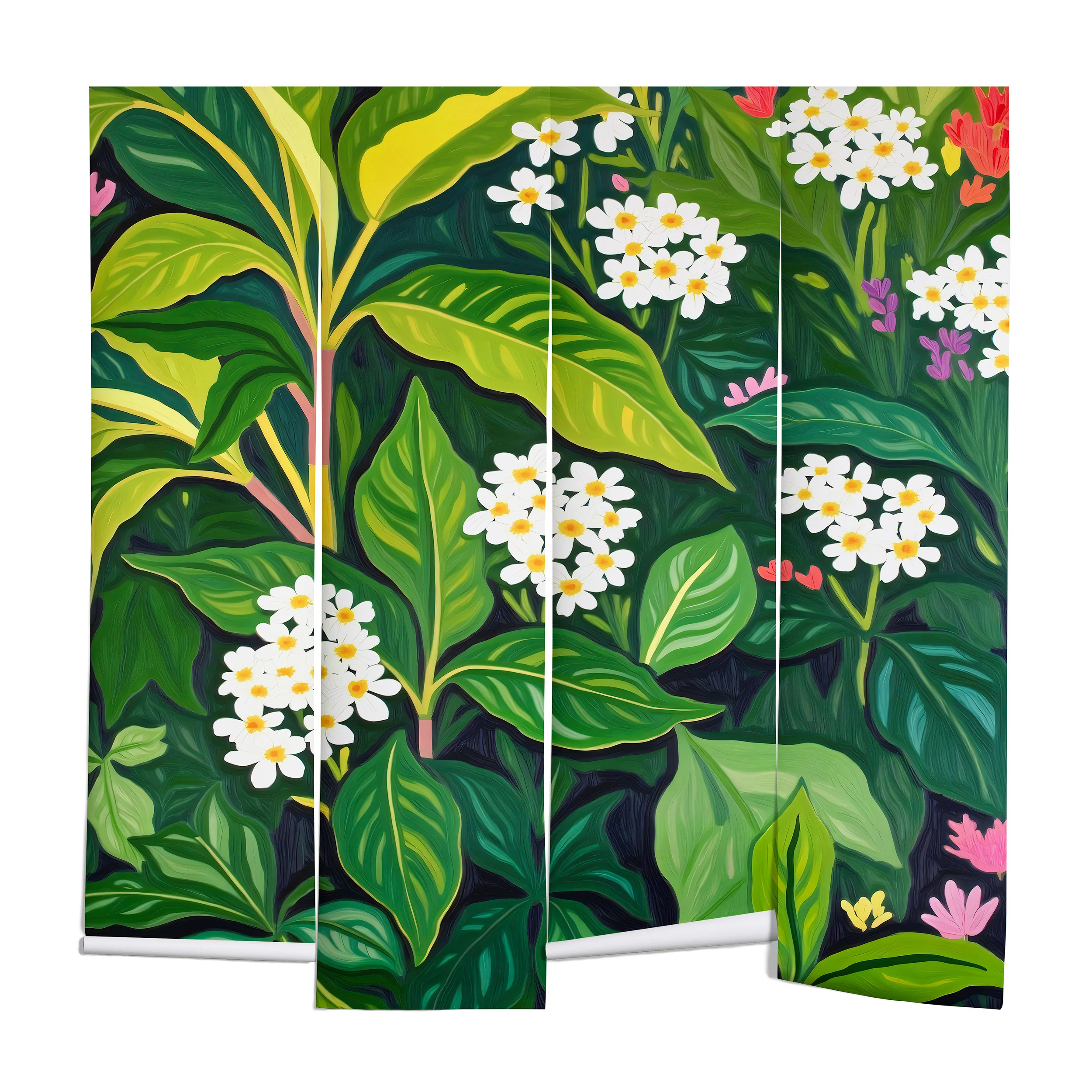 83 Oranges Beneath The Jungle Canopy Wall Mural