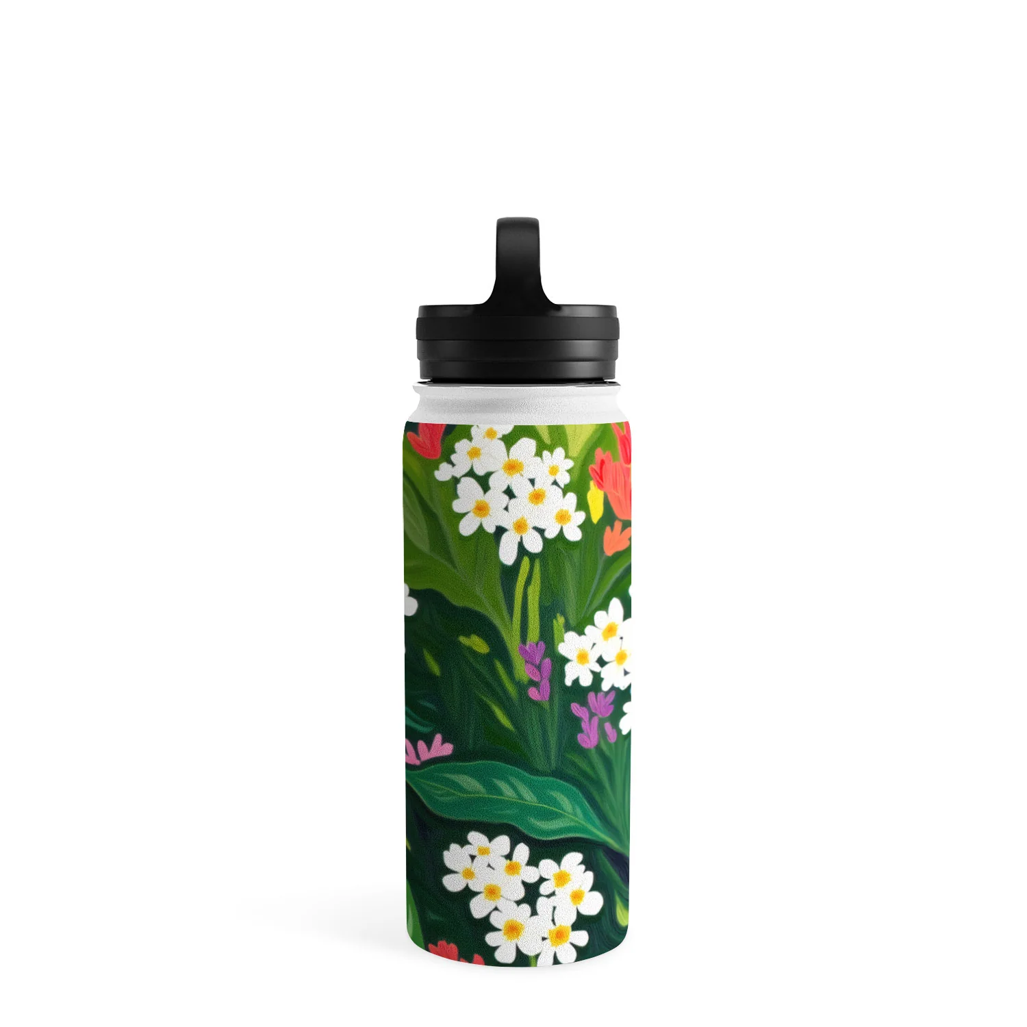 83 Oranges Beneath The Jungle Canopy Water Bottle - Image 23