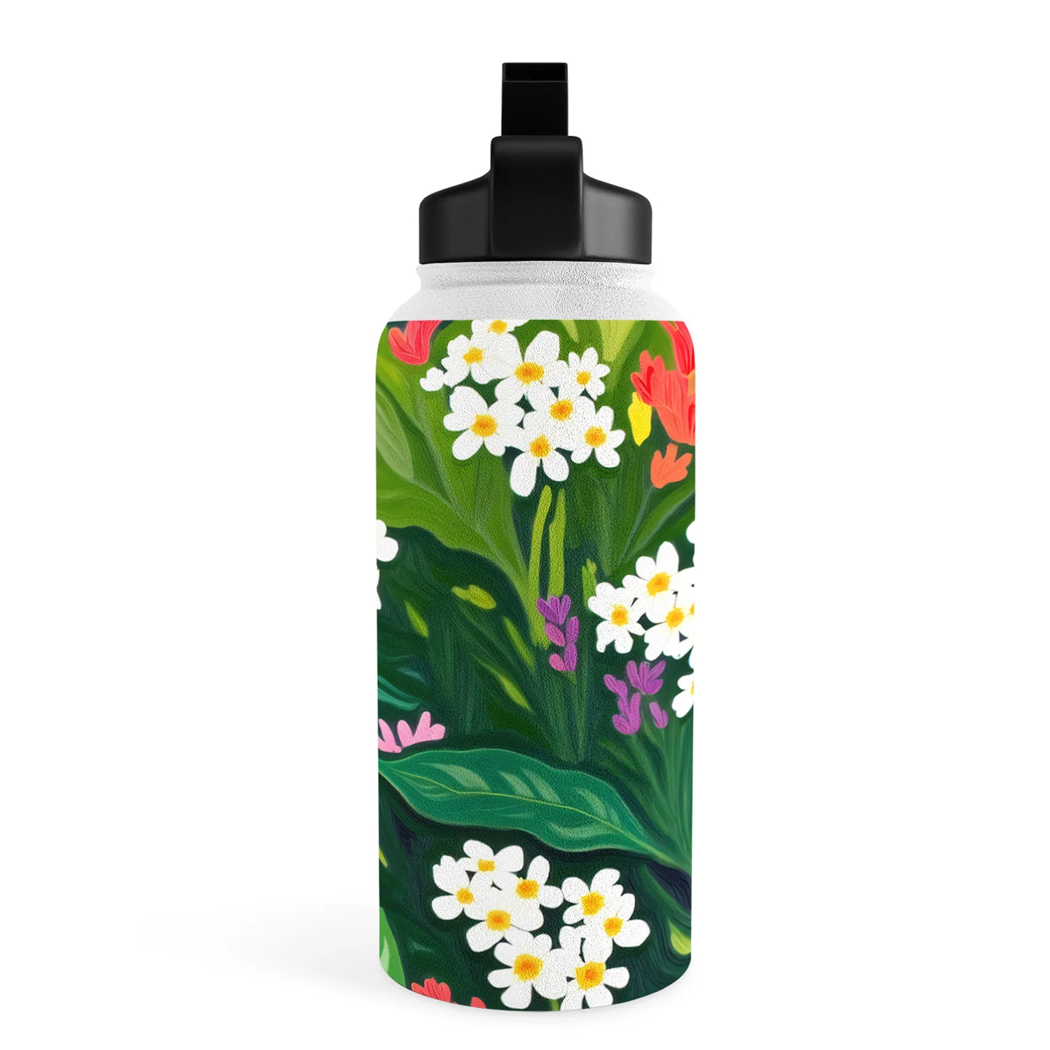 83 Oranges Beneath The Jungle Canopy Water Bottle - Image 31