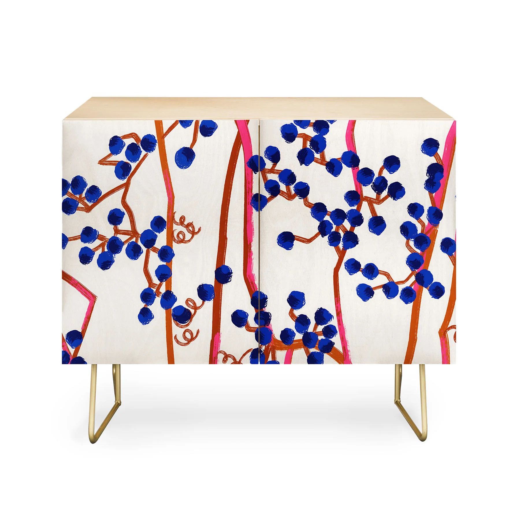 83 Oranges Berry Summer Credenza - Image 7