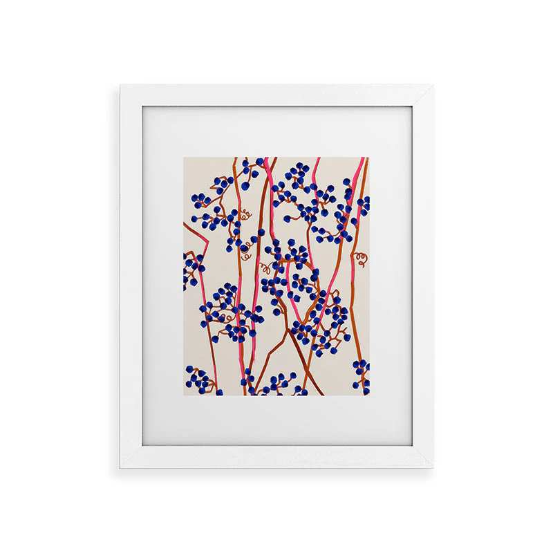 83 Oranges Berry Summer Framed Art Print - Image 15