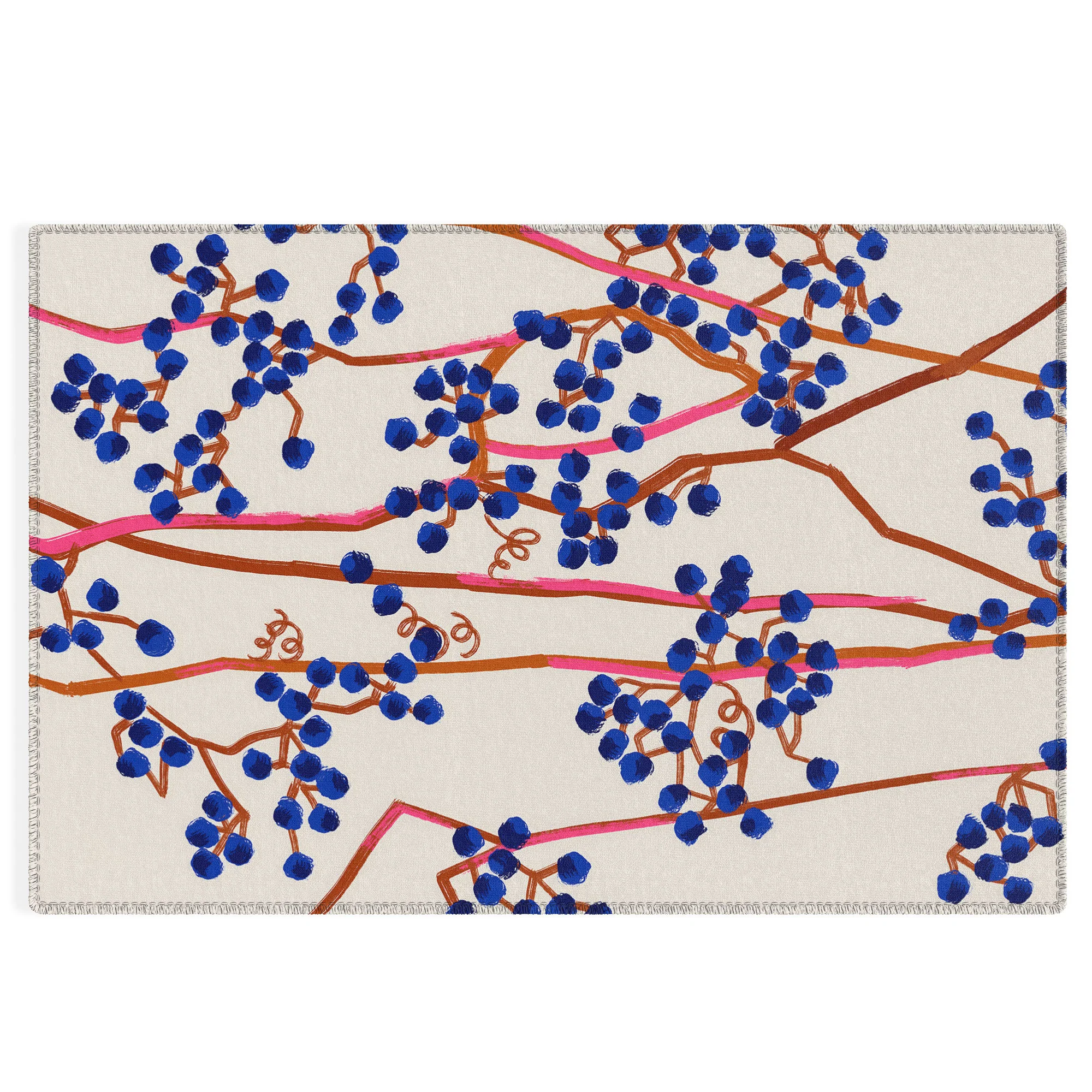 83 Oranges Berry Summer Outdoor Rug - Image 2