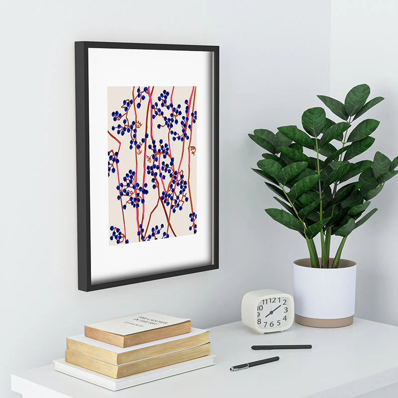 83 Oranges Berry Summer Recessed Framing Rectangle - Image 18