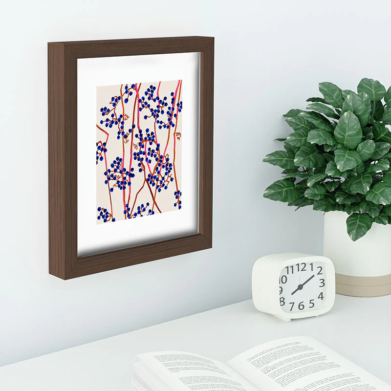 83 Oranges Berry Summer Recessed Framing Rectangle - Image 8
