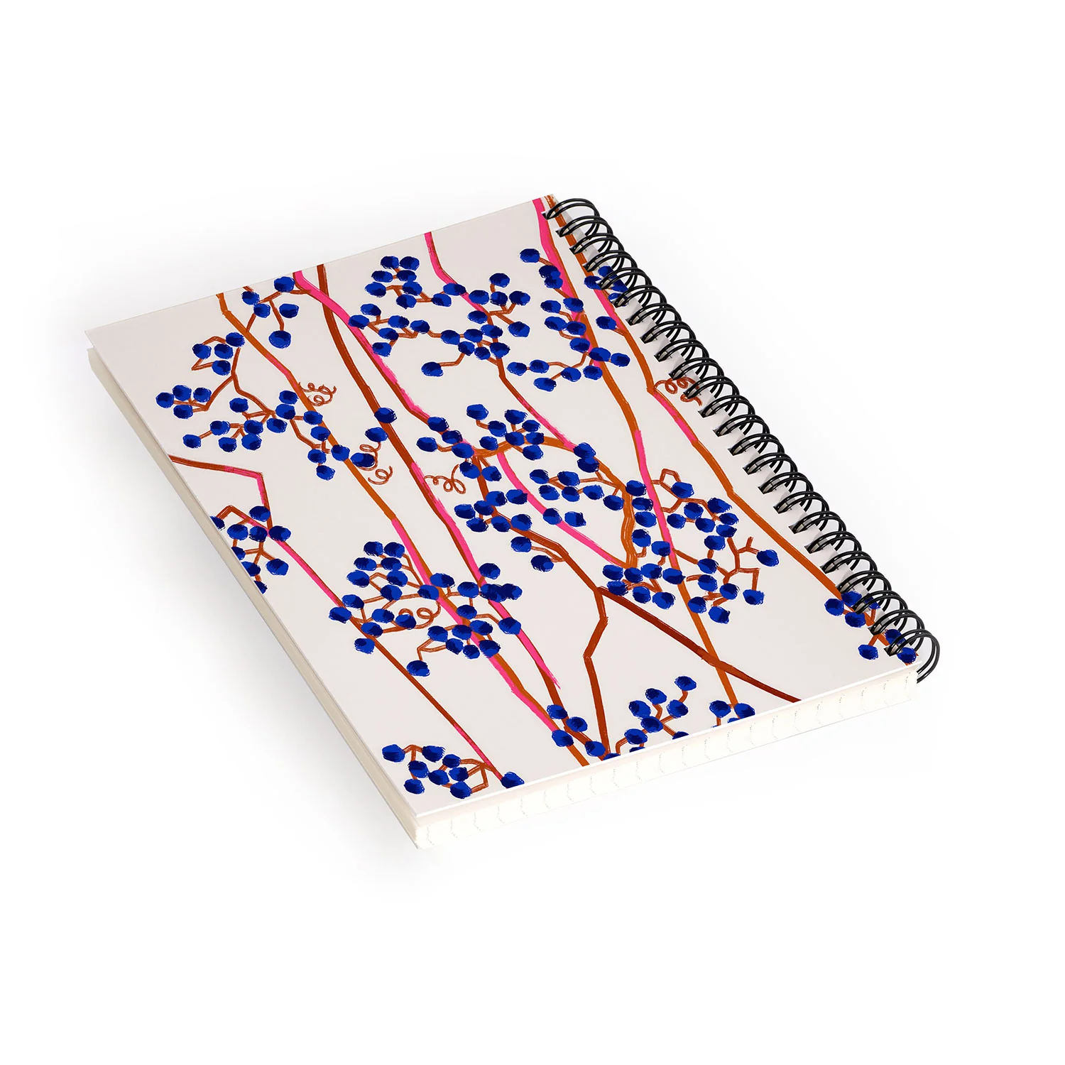 83 Oranges Berry Summer Spiral Notebook - Image 2