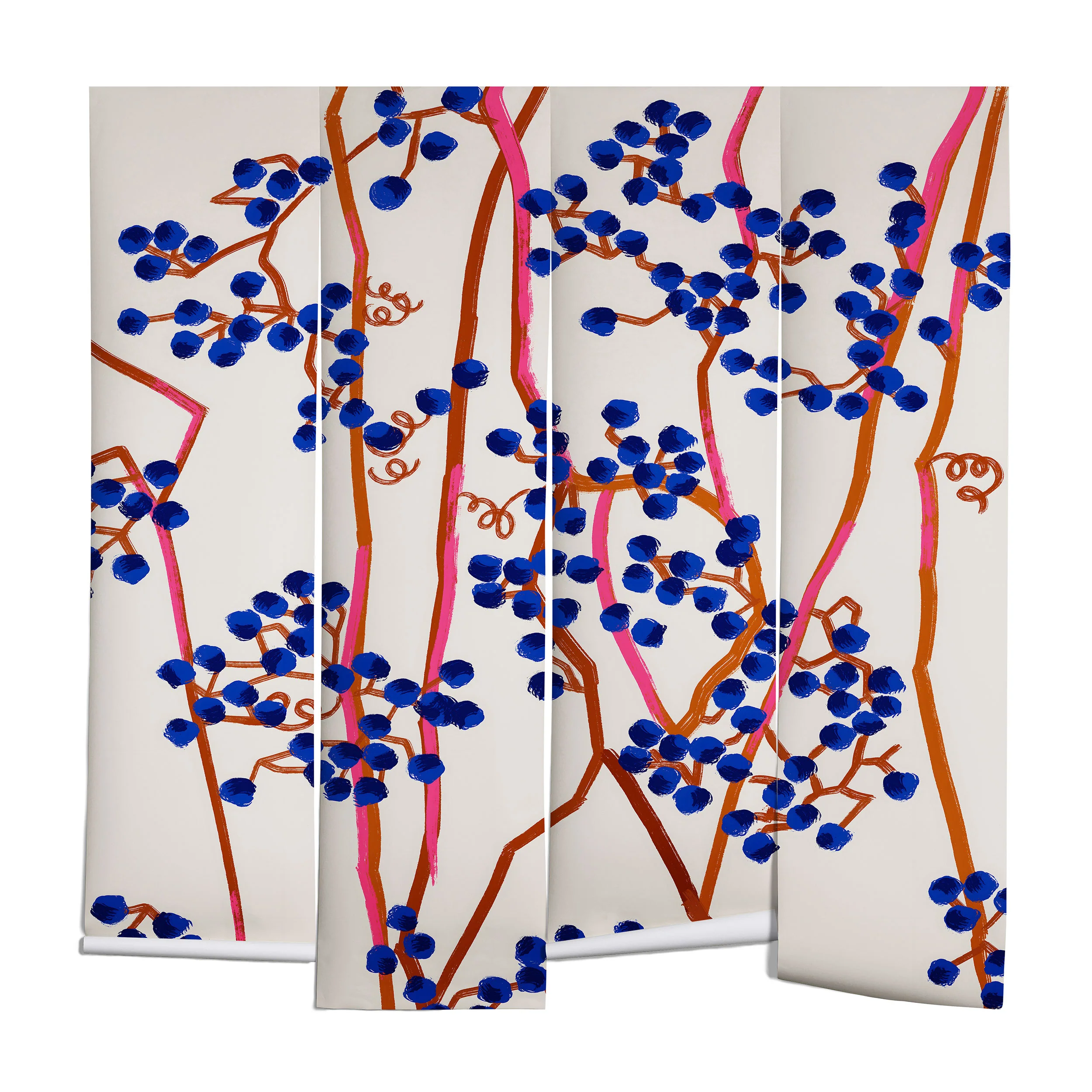 83 Oranges Berry Summer Wall Mural
