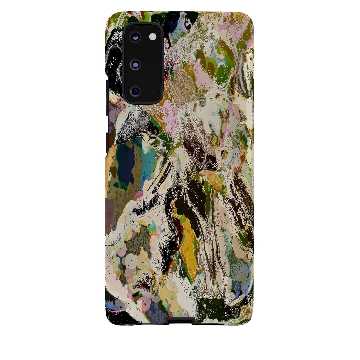 83 Oranges Echoes Beneath the Surface Phone Case - Image 37