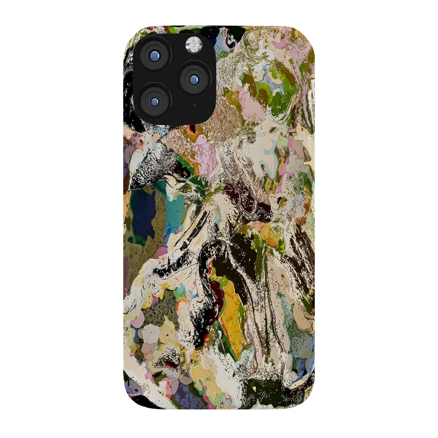 83 Oranges Echoes Beneath the Surface Phone Case - Image 7