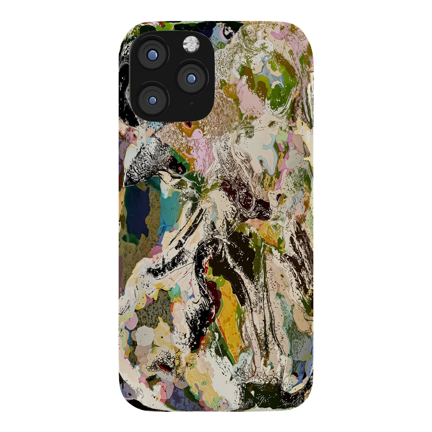 83 Oranges Echoes Beneath the Surface Phone Case - Image 8