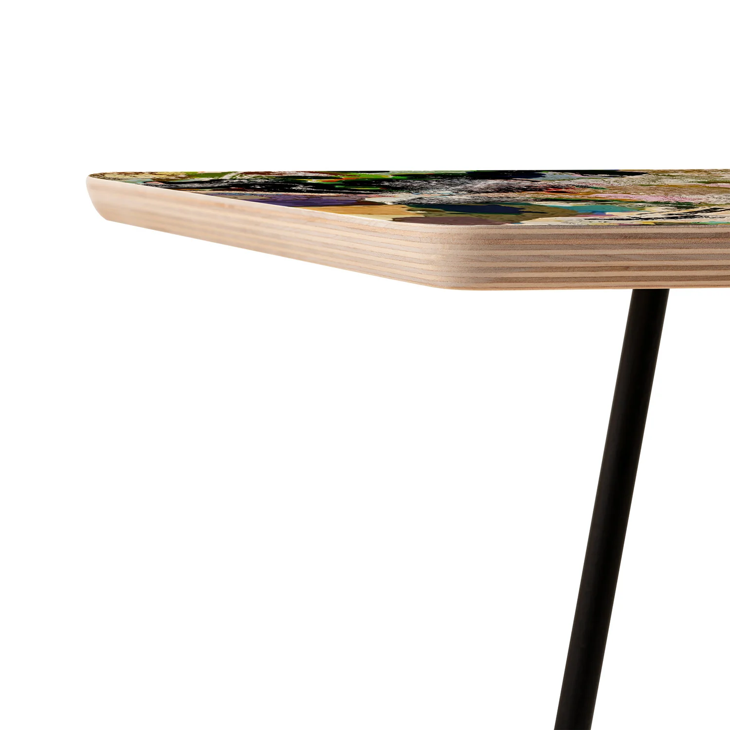 83 Oranges Echoes Beneath the Surface Side Table - Image 6
