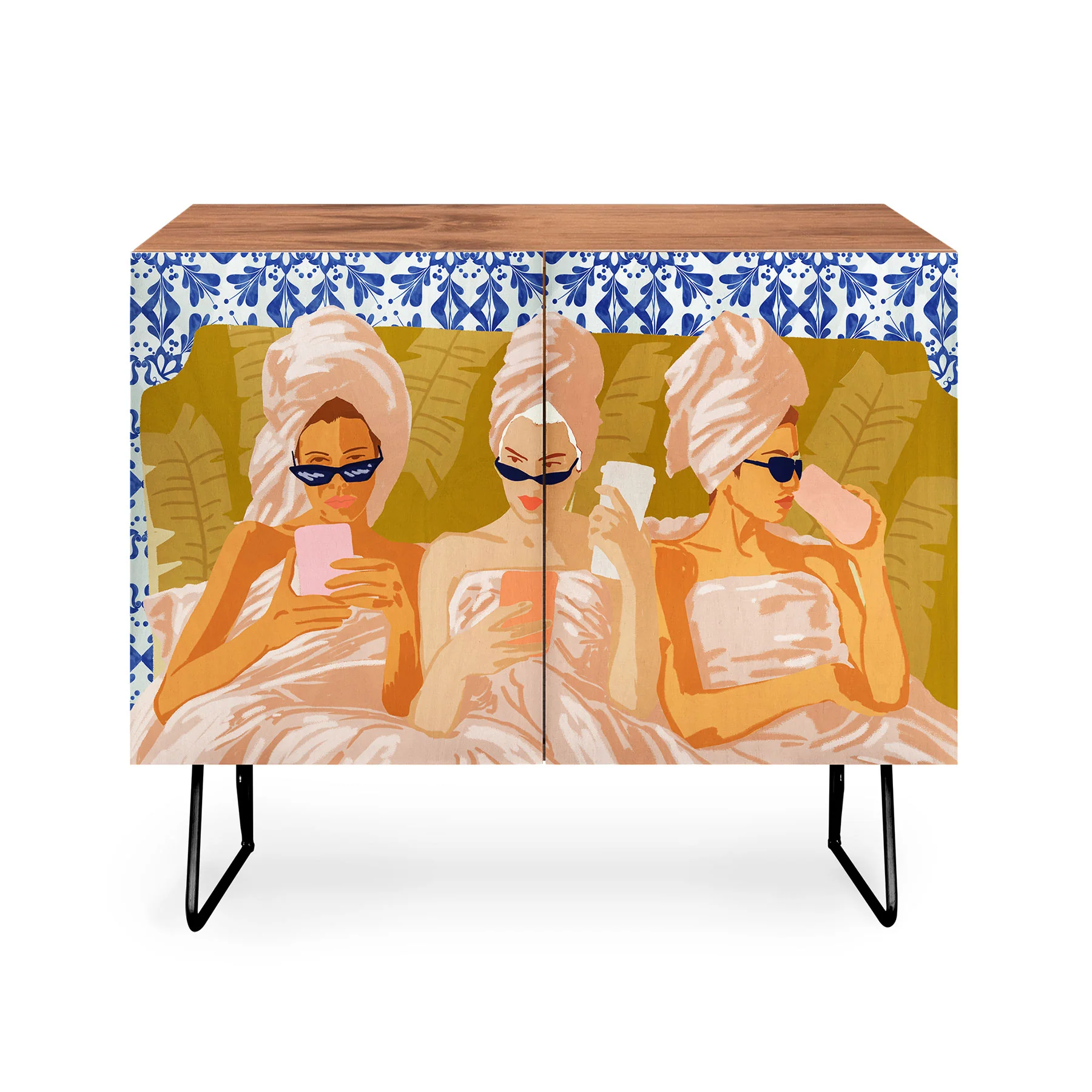 83 Oranges Ladies Only Club Credenza - Image 4