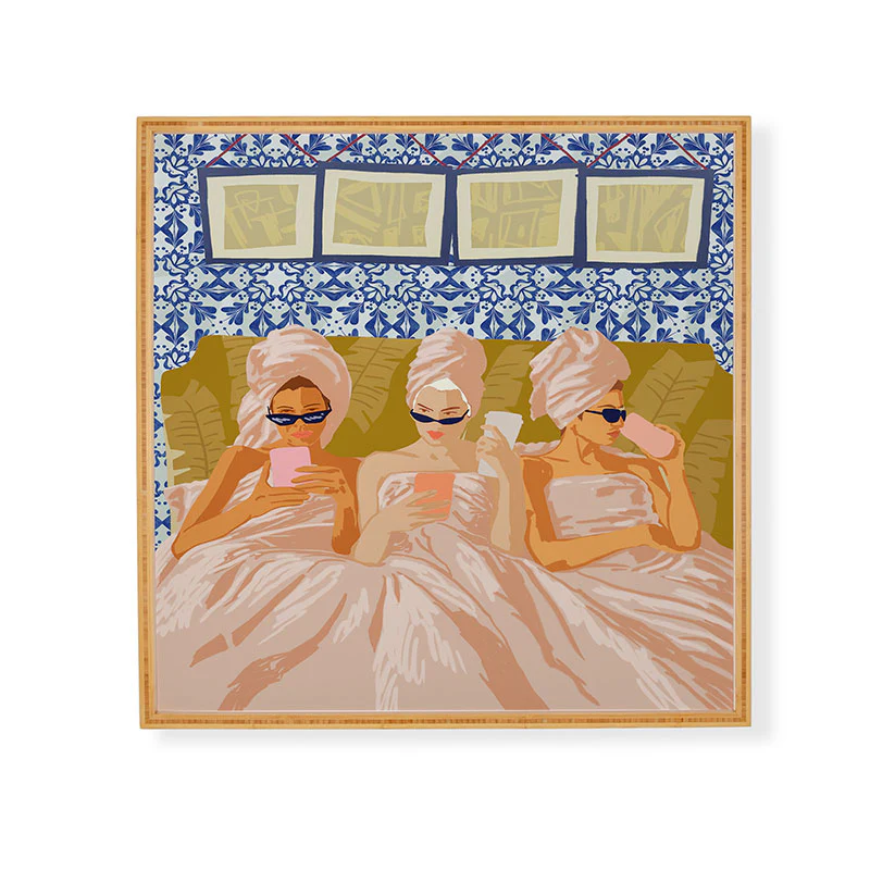 83 Oranges Ladies Only Club Framed Wall Art - Image 5
