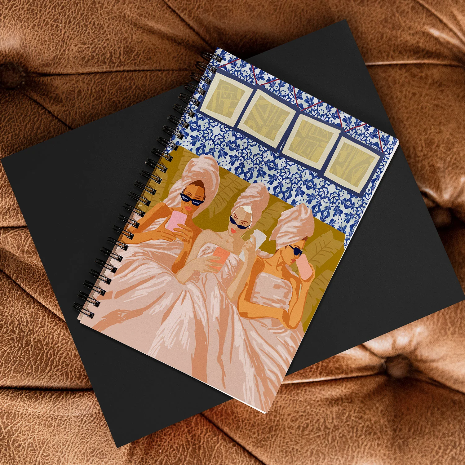 83 Oranges Ladies Only Club Spiral Notebook - Image 4