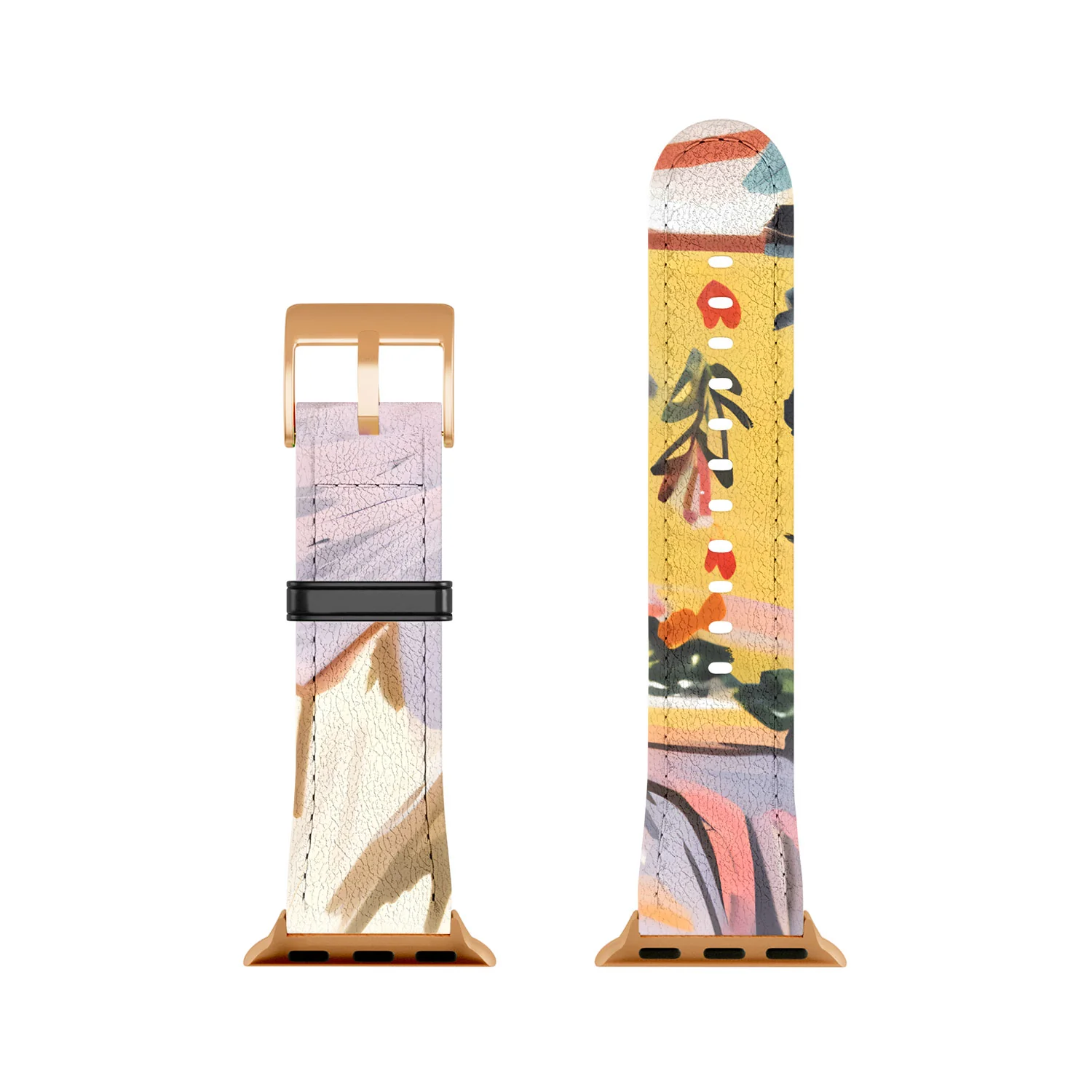 83 Oranges Lavender Mountains Apple Watch Band - Image 16