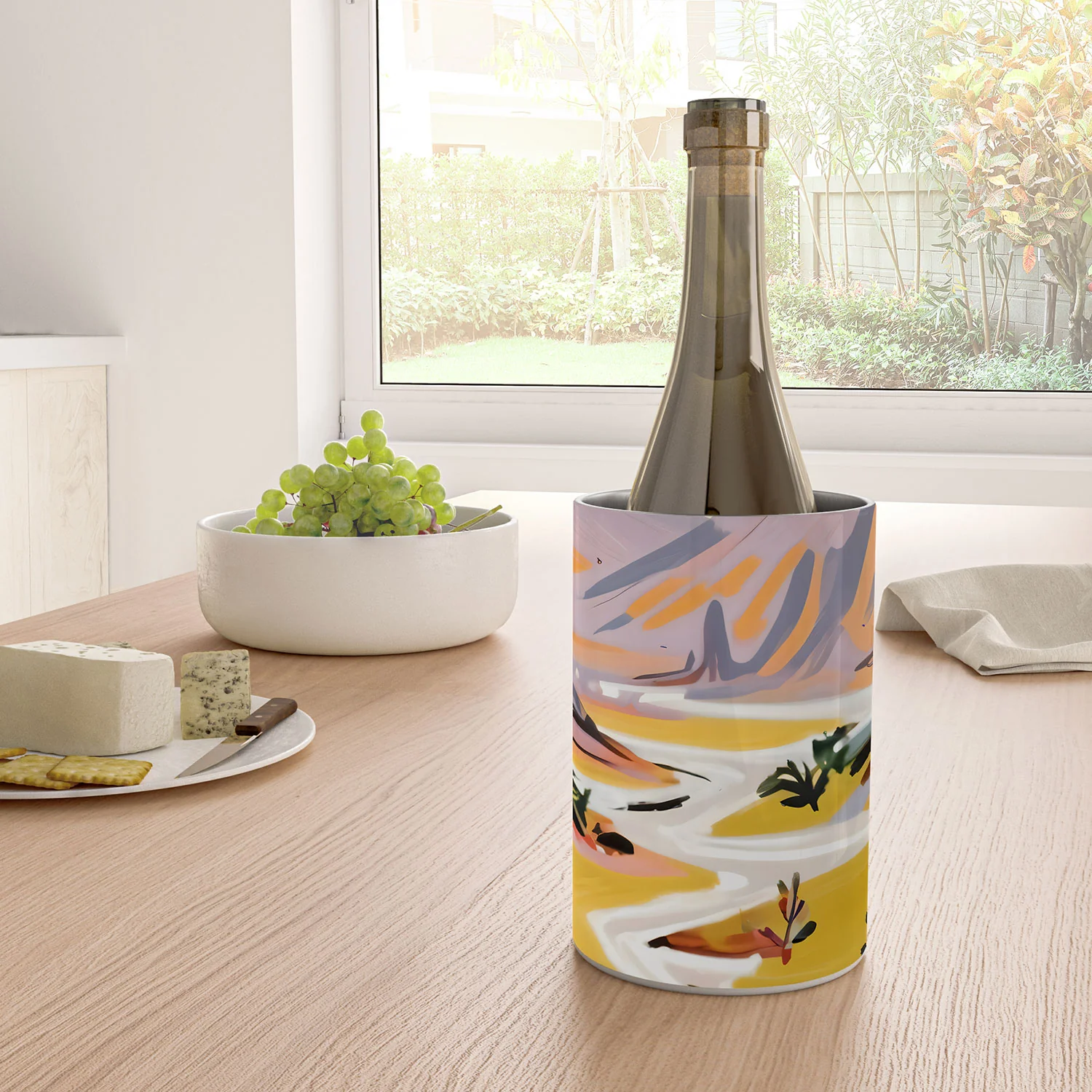 83 Oranges Lavender Mountains Wine Chiller - Image 2