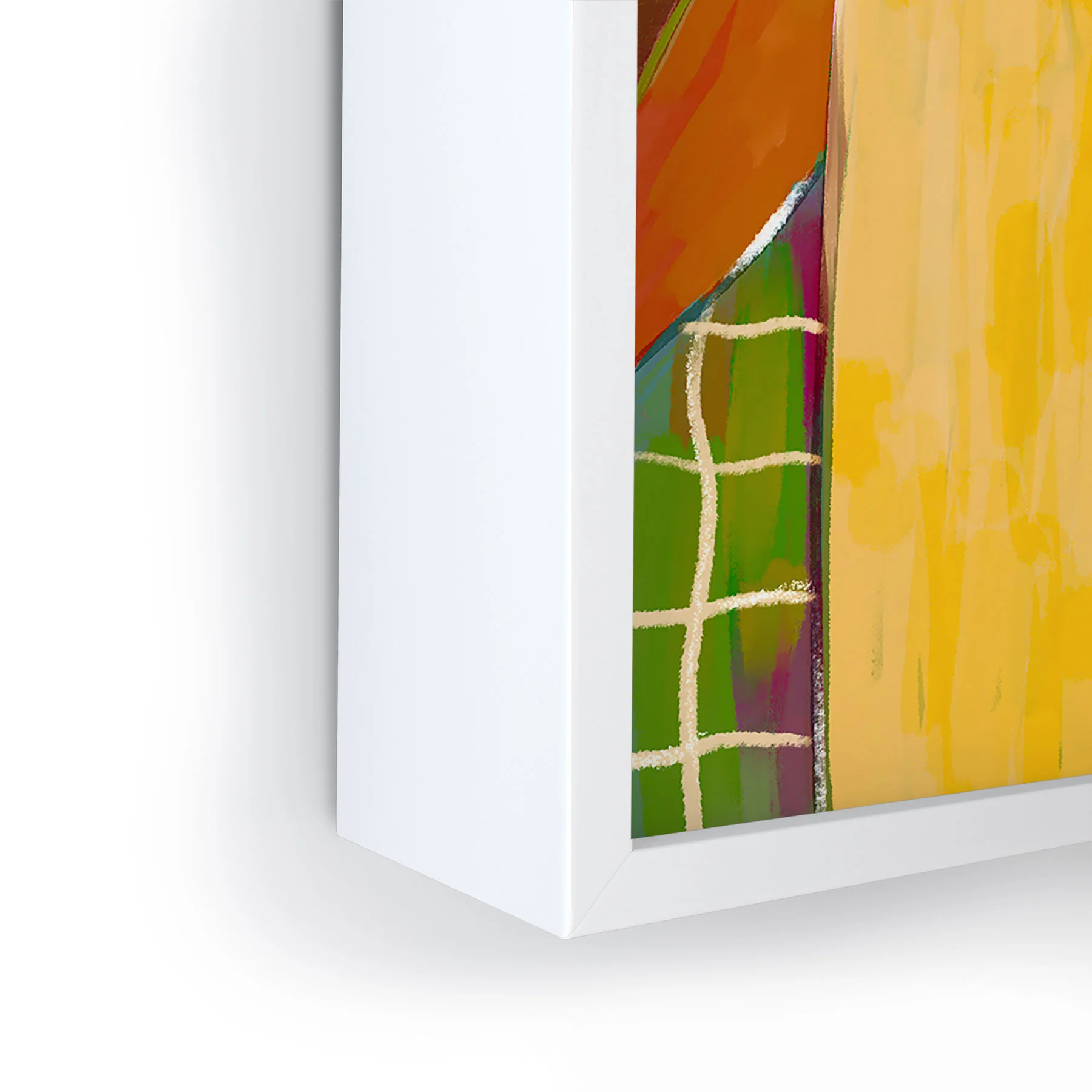 83 Oranges Let Us Let Go Framed Mini Art Print - Image 9