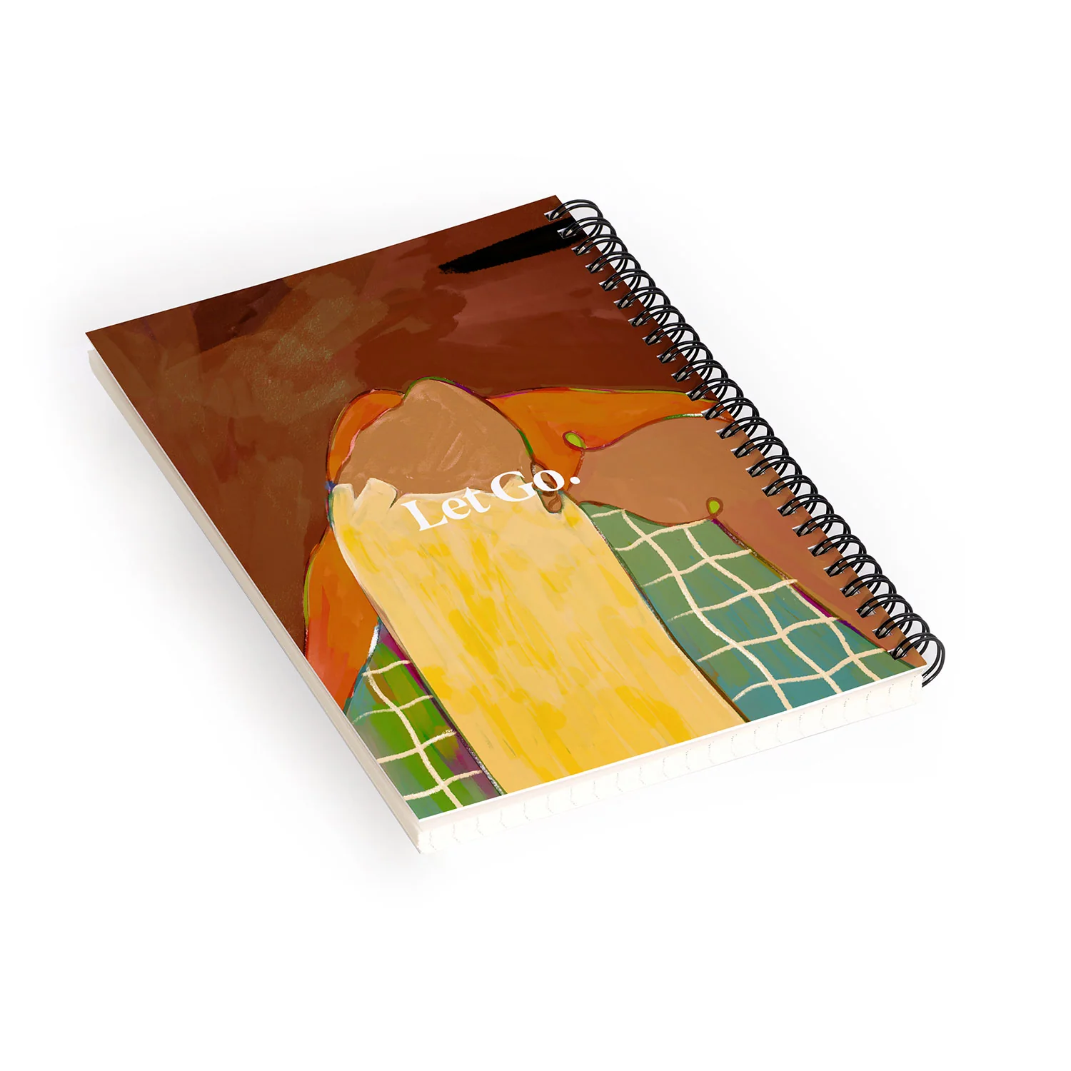 83 Oranges Let Us Let Go Spiral Notebook - Image 2