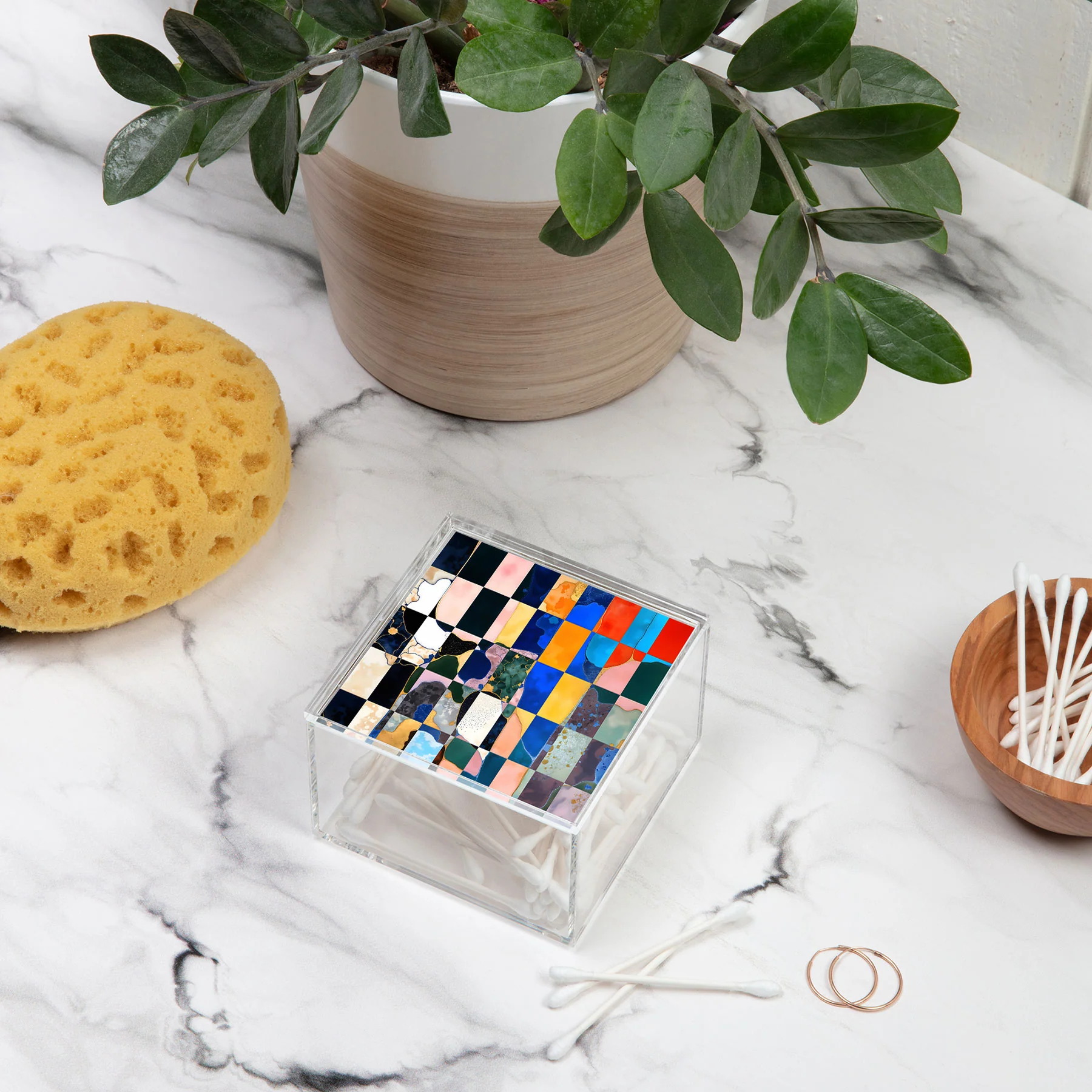 83 Oranges Luxe Checkerboard Acrylic Box - Image 4