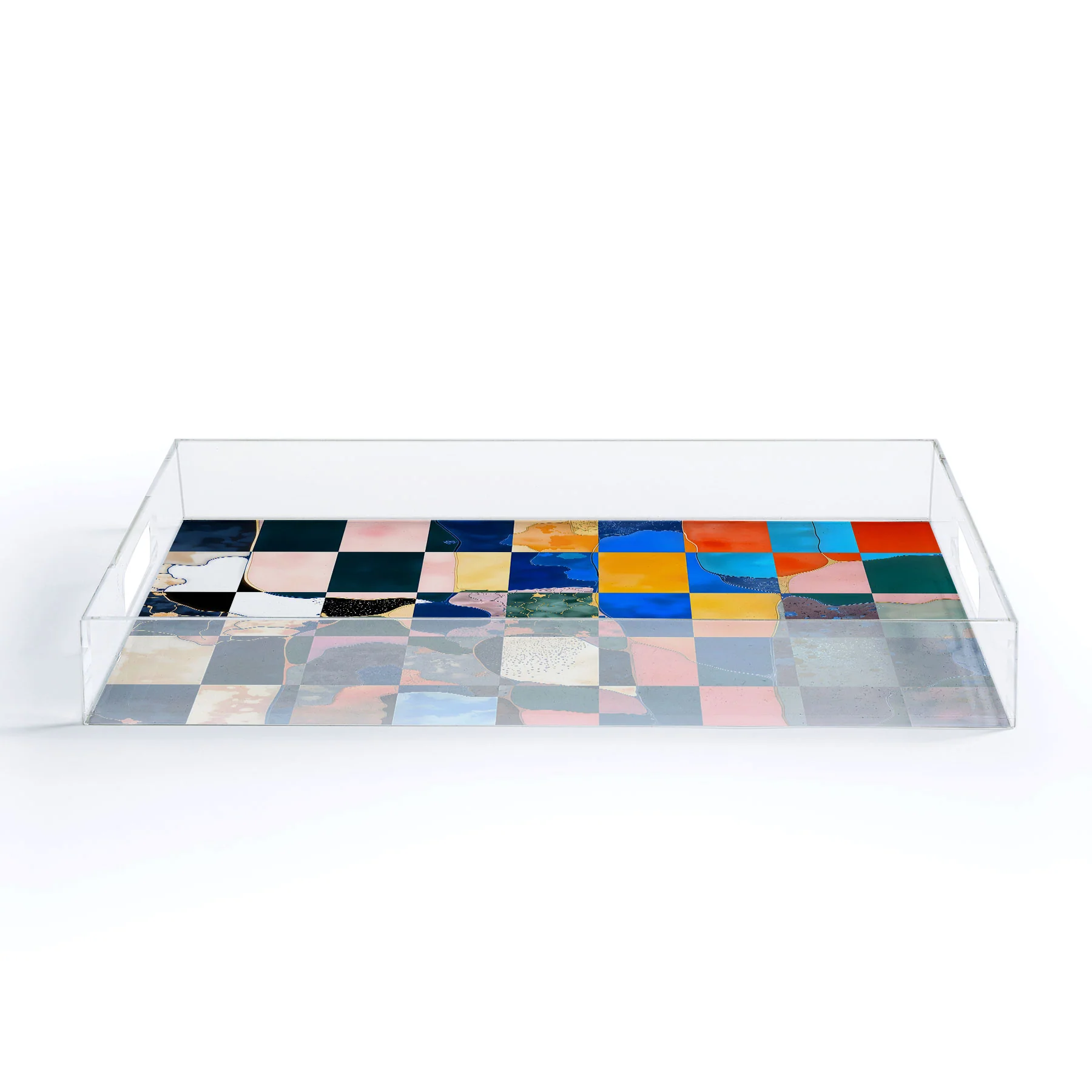 83 Oranges Luxe Checkerboard Acrylic Tray - Image 5