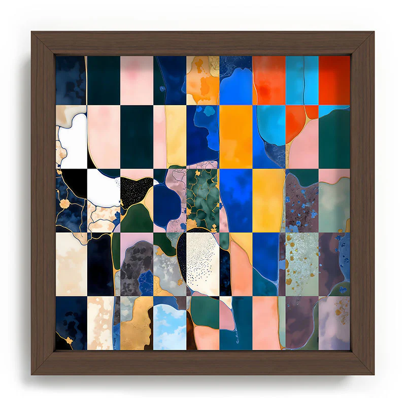 83 Oranges Luxe Checkerboard Recessed Framing Square - Image 7