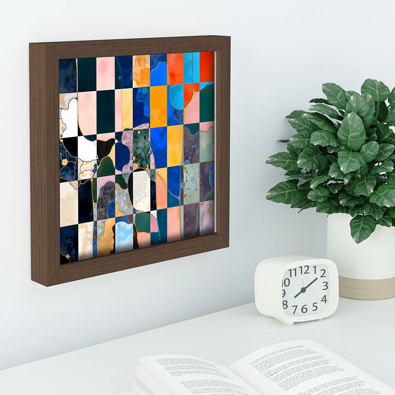 83 Oranges Luxe Checkerboard Recessed Framing Square - Image 8