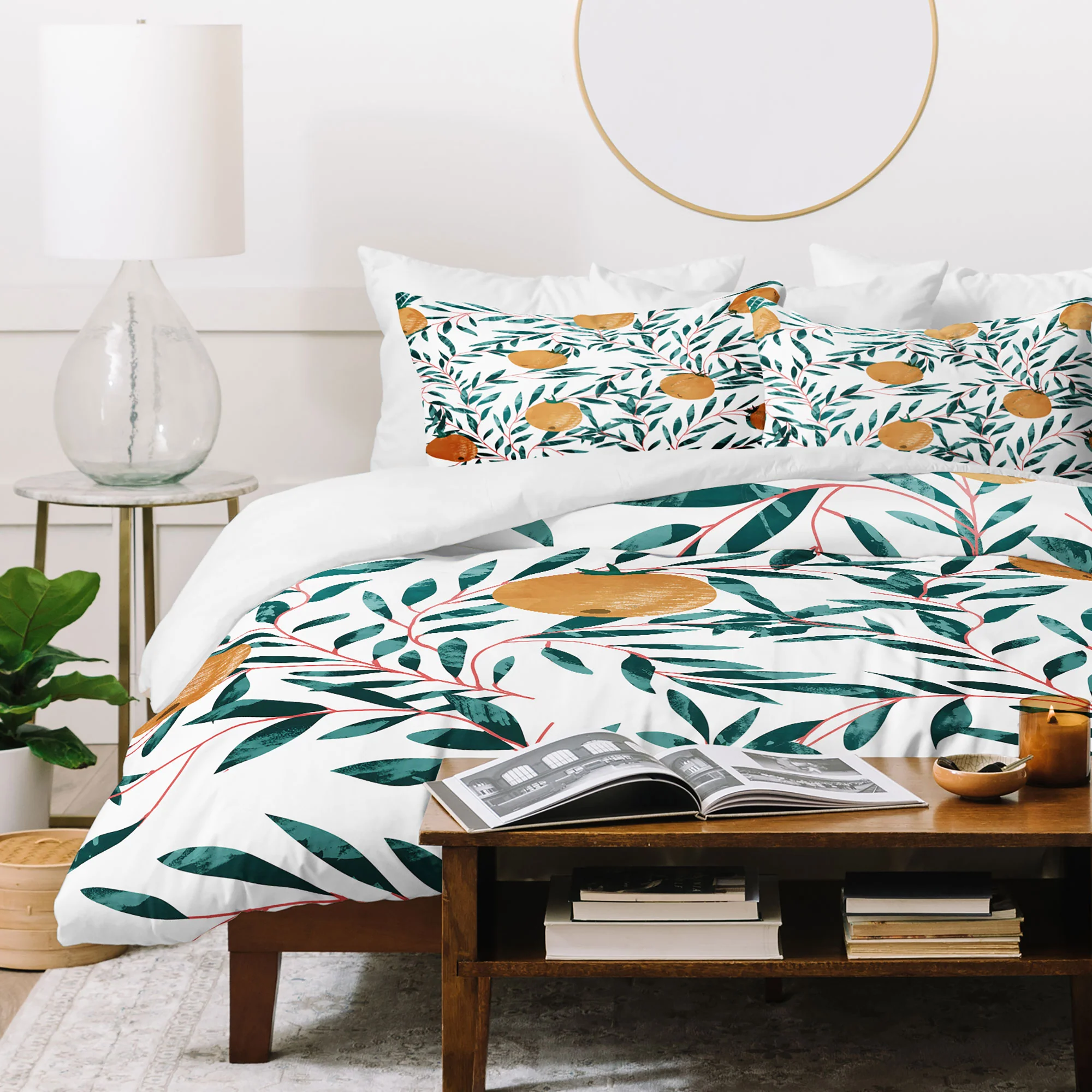 83 Oranges Mandarins Duvet Cover - Image 51
