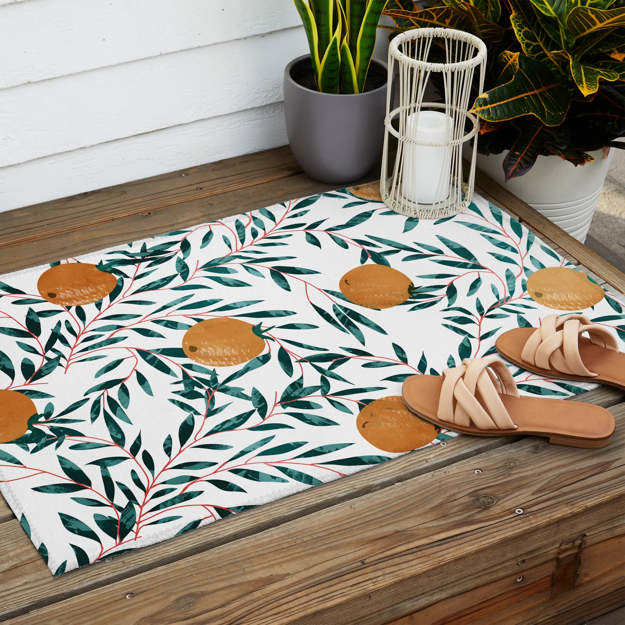 83 Oranges Mandarins Outdoor Rug - Image 6