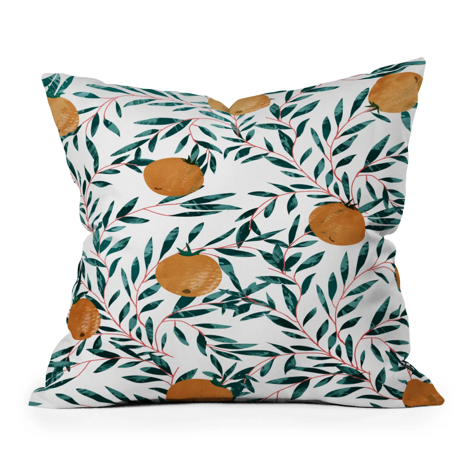 83 Oranges Mandarins Outdoor Throw Pillow - Image 4