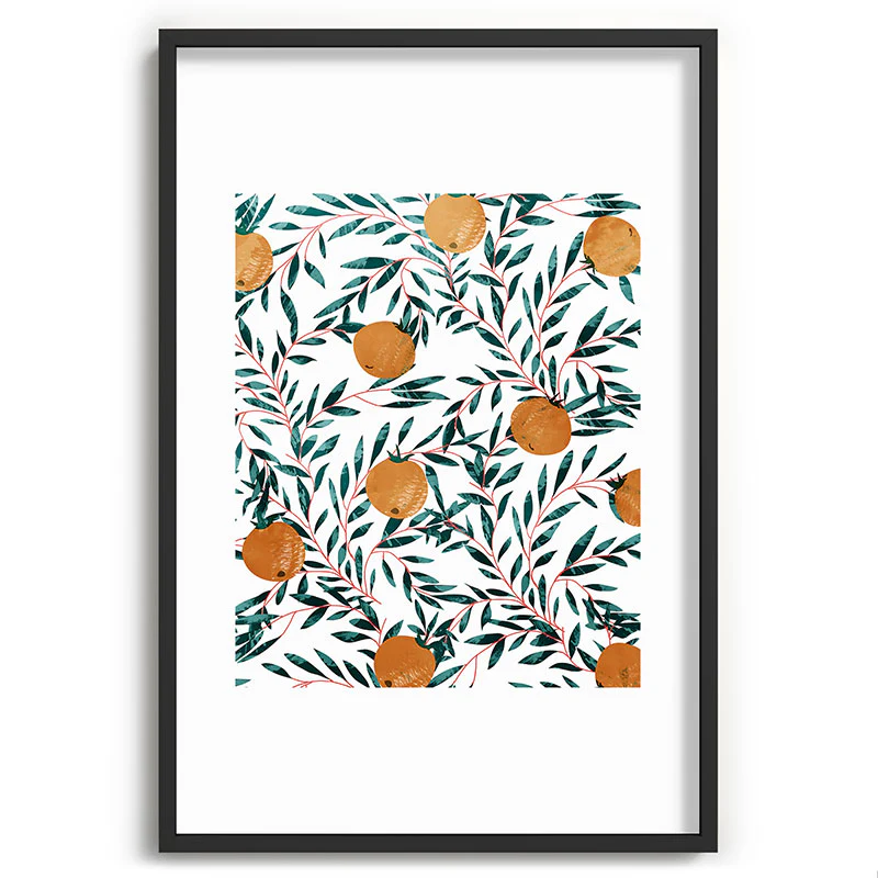 83 Oranges Mandarins Recessed Framing Rectangle - Image 25