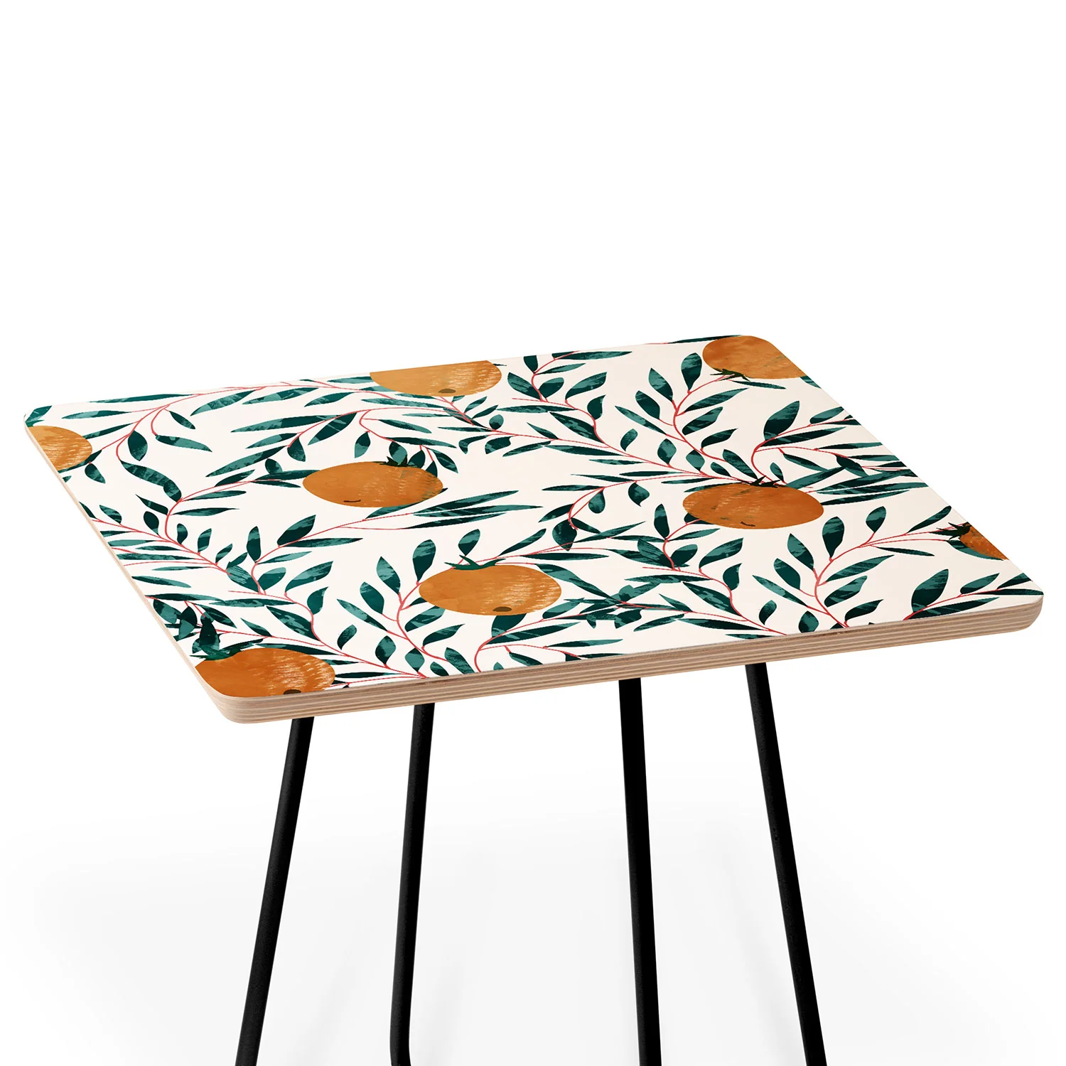83 Oranges Mandarins Side Table - Image 4