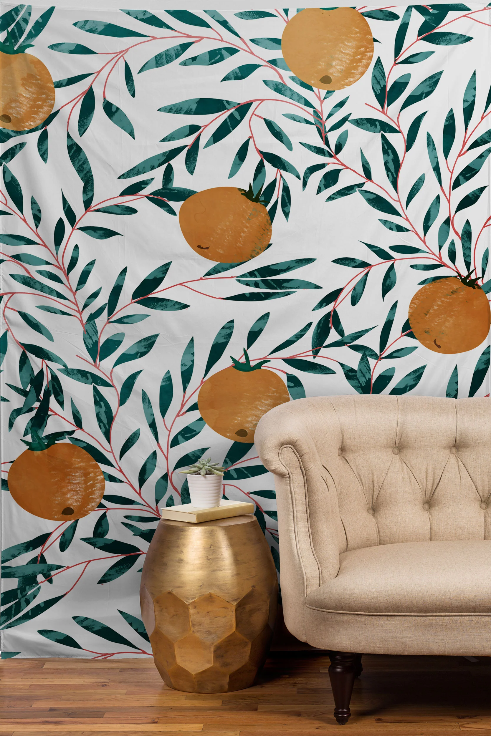 83 Oranges Mandarins Tapestry - Image 2