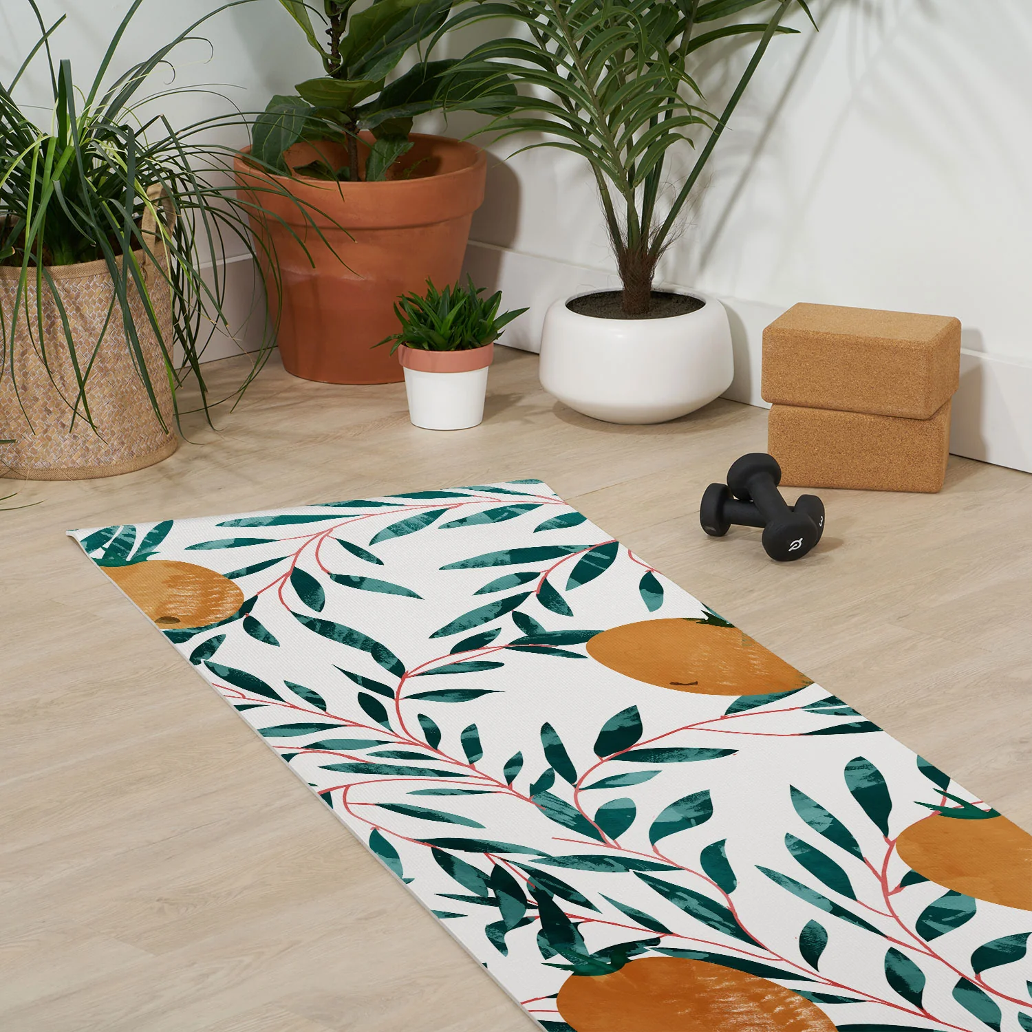83 Oranges Mandarins Yoga Mat - Image 3