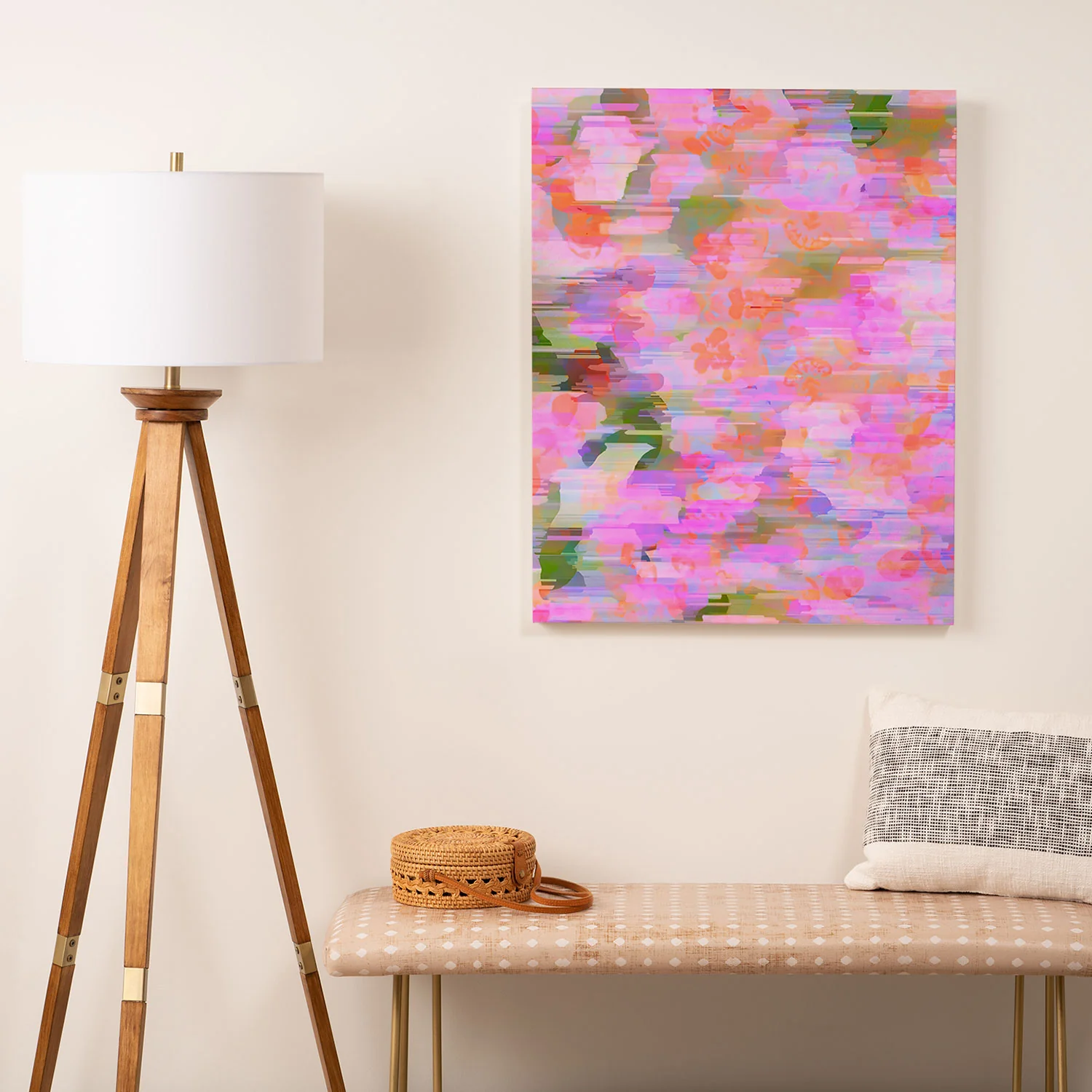83 Oranges Pink Haze Art Canvas - Image 4