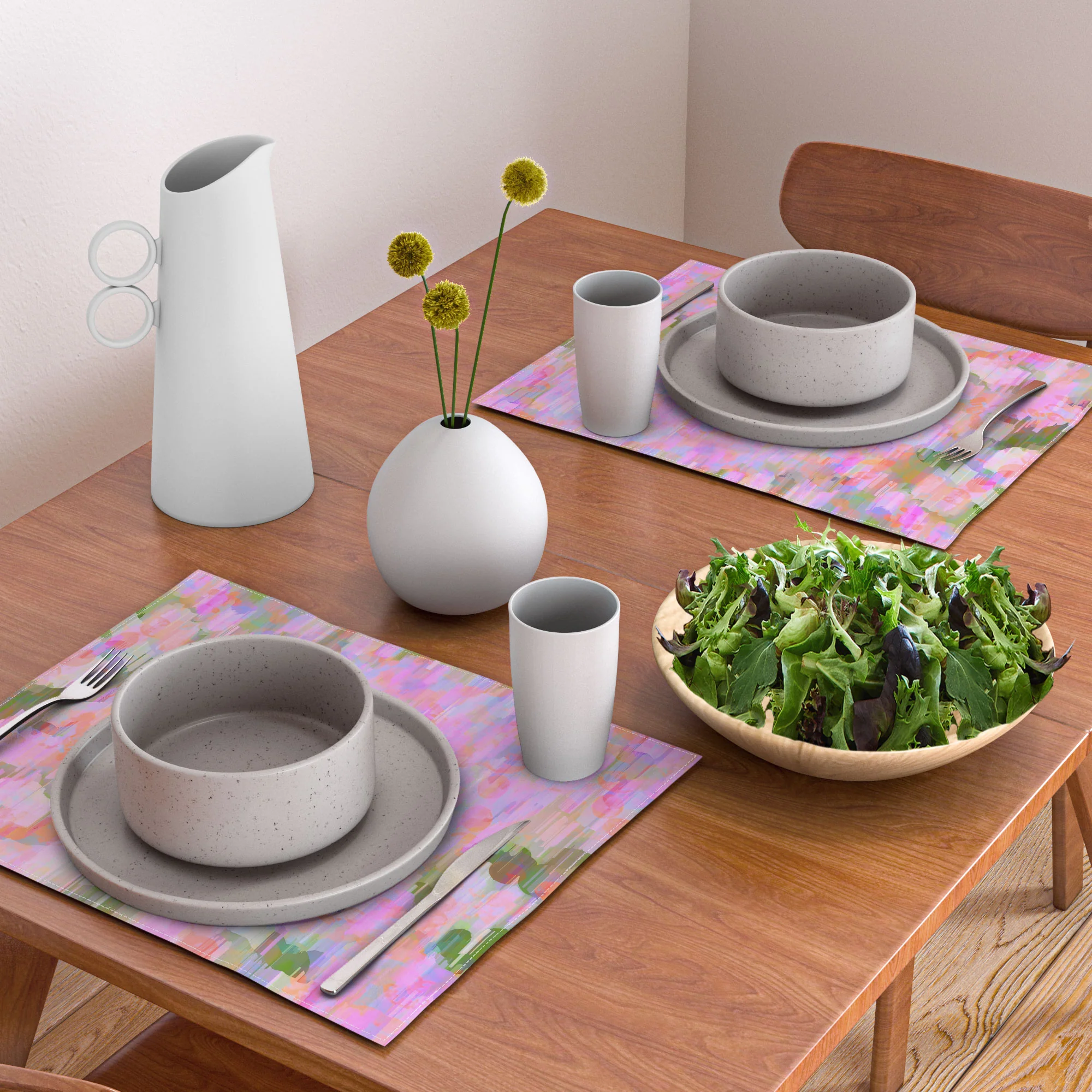 83 Oranges Pink Haze Placemat - Image 2