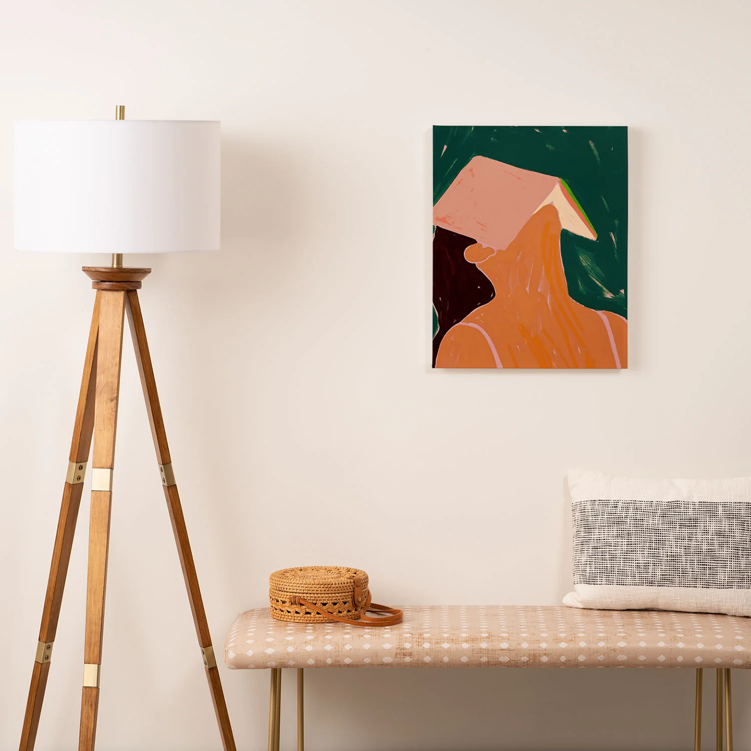 83 Oranges Reading Between The Lines Art Canvas - Image 3