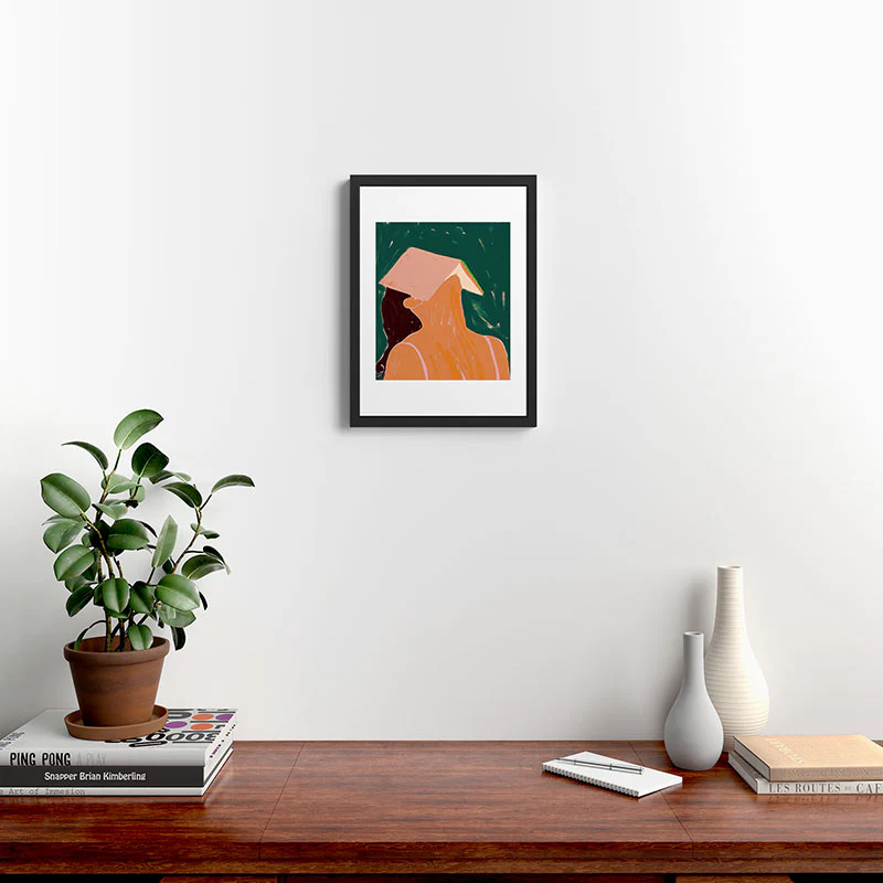 83 Oranges Reading Between The Lines Framed Art Print - Image 30