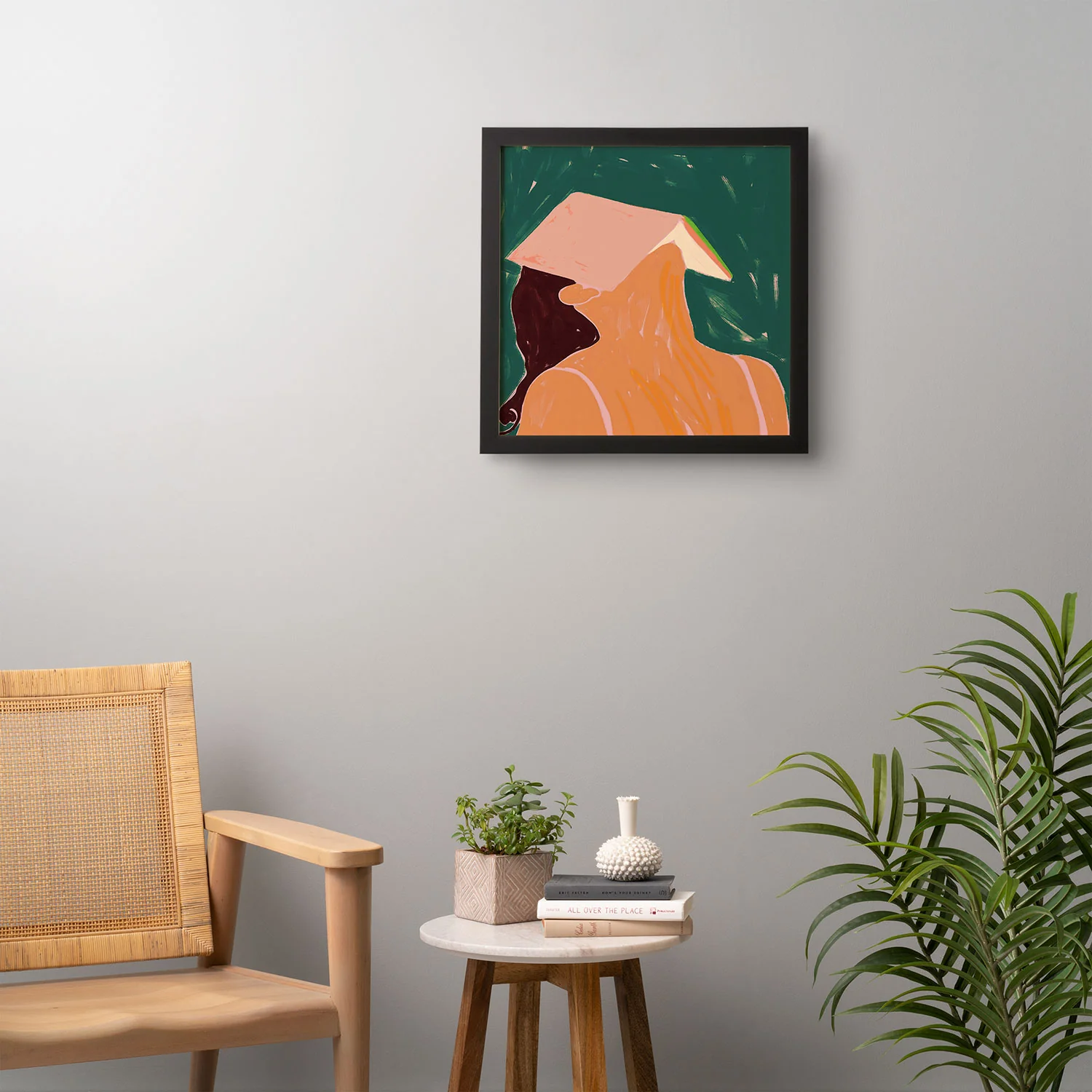 83 Oranges Reading Between The Lines Framed Wall Art - Image 10